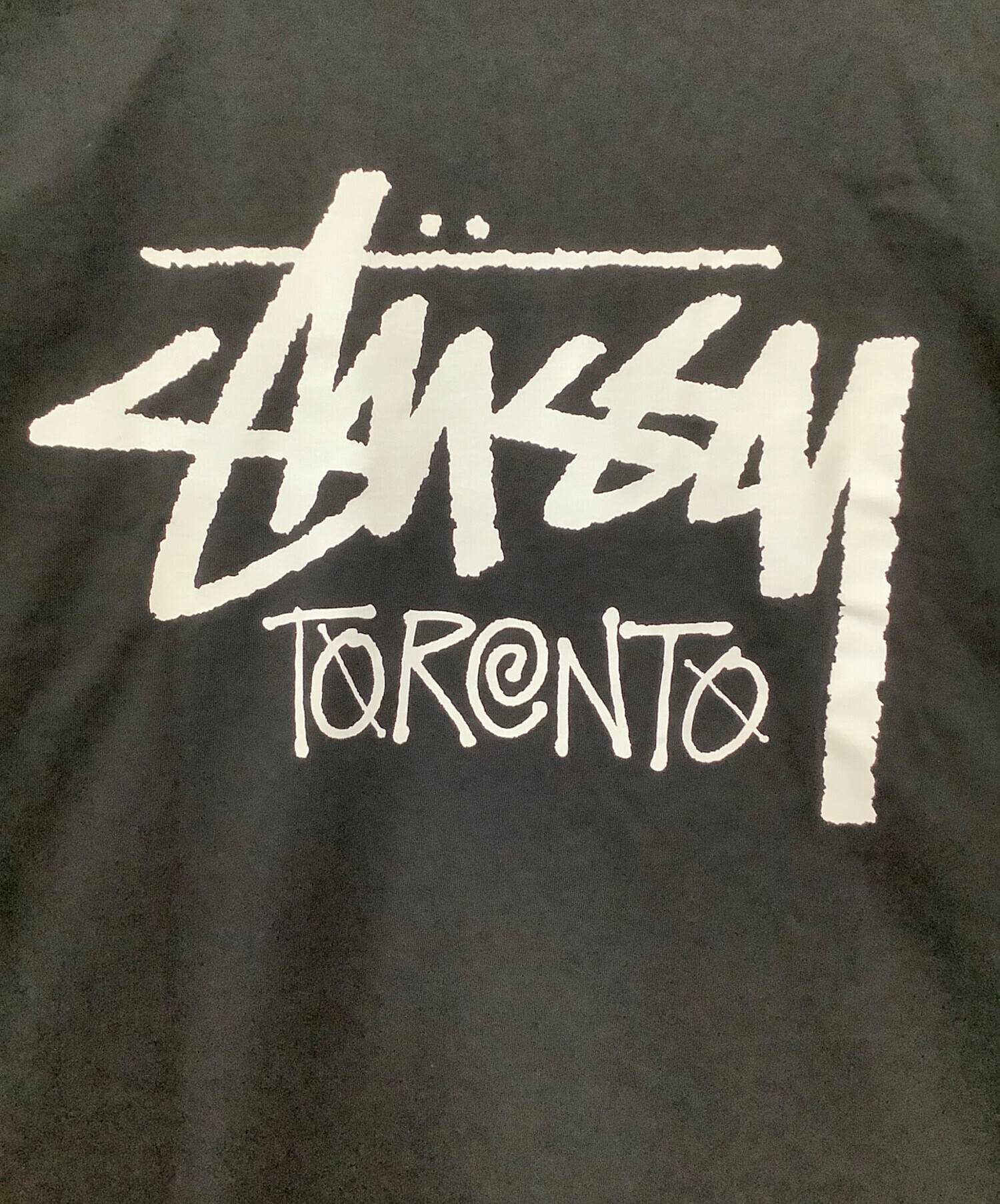 中古・古着通販】stussy (ステューシー) 半袖カットソー ブラック 