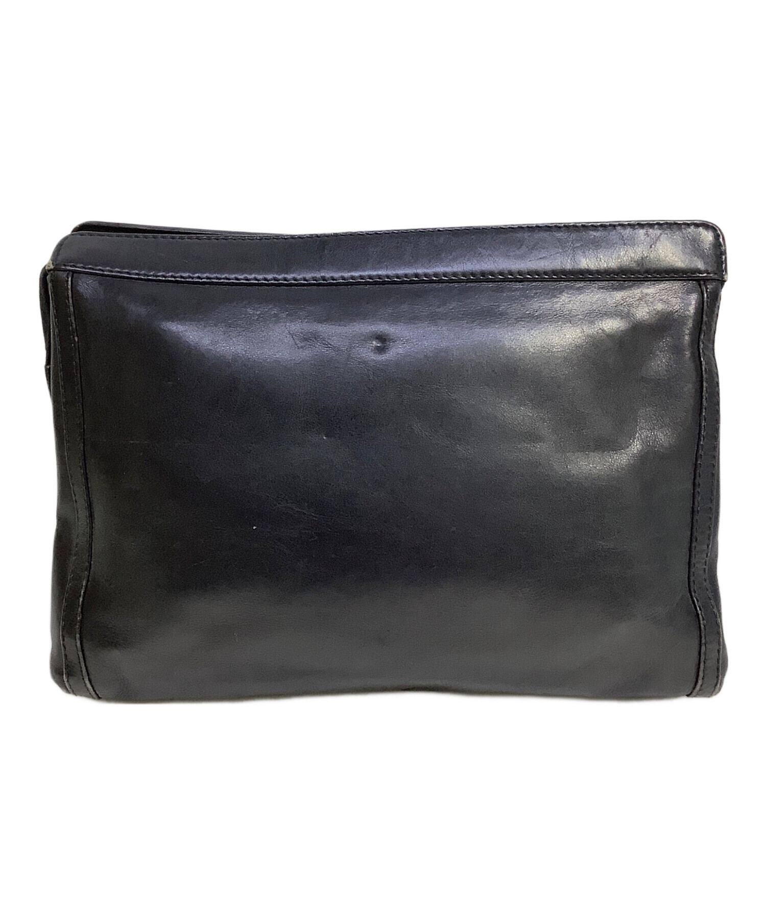 中古・古着通販】CELINE (セリーヌ) クラッチバッグ ブラック