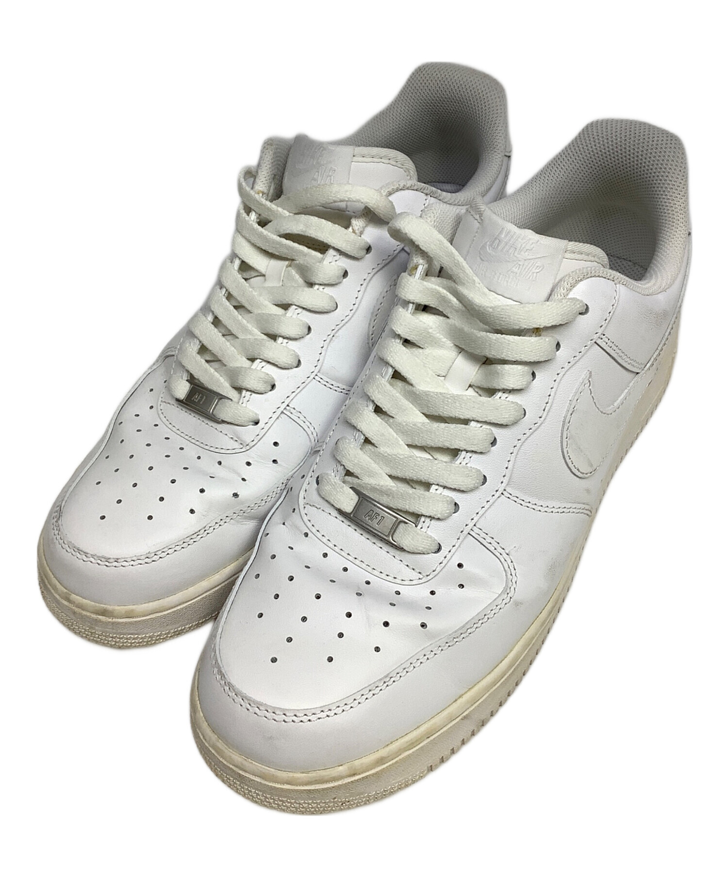 中古・古着通販】NIKE (ナイキ) ローカットスニーカー ホワイト サイズ 