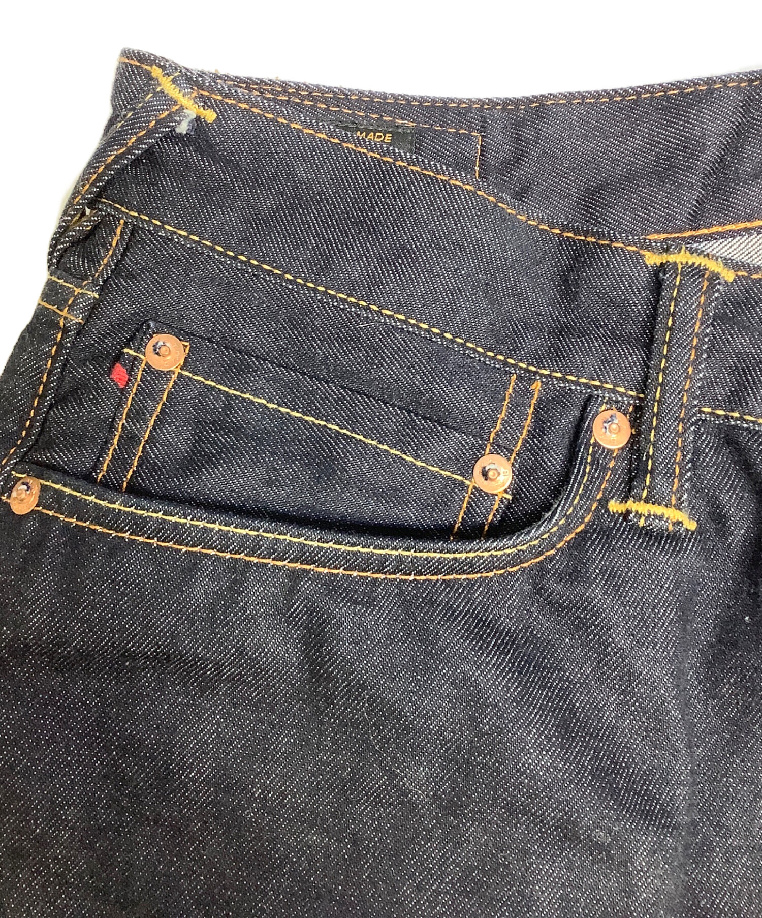 中古・古着通販】EVISU (エヴィス) デニムパンツ インディゴ サイズ:32