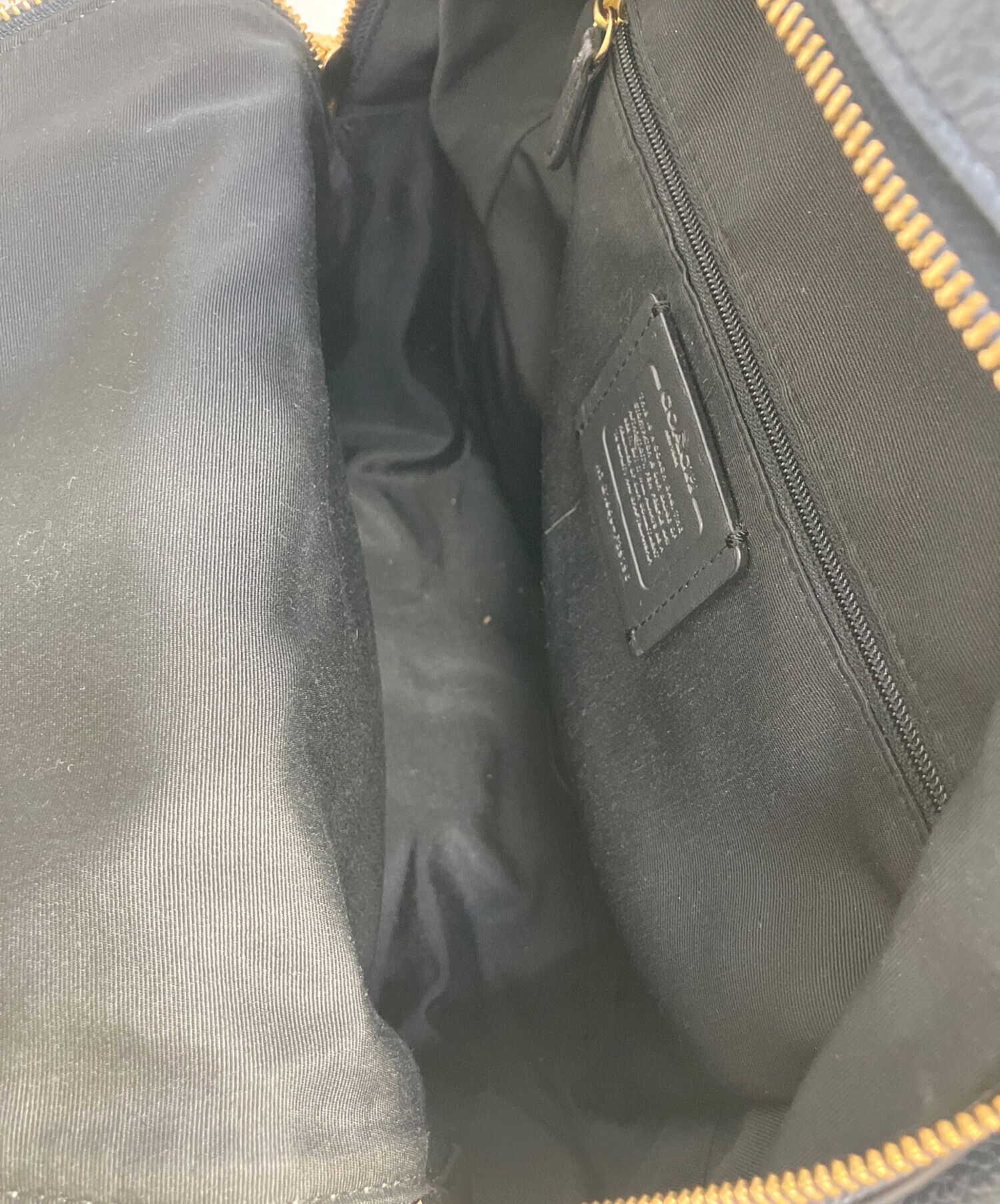 中古・古着通販】COACH (コーチ) リュック ブルー｜ブランド・古着通販