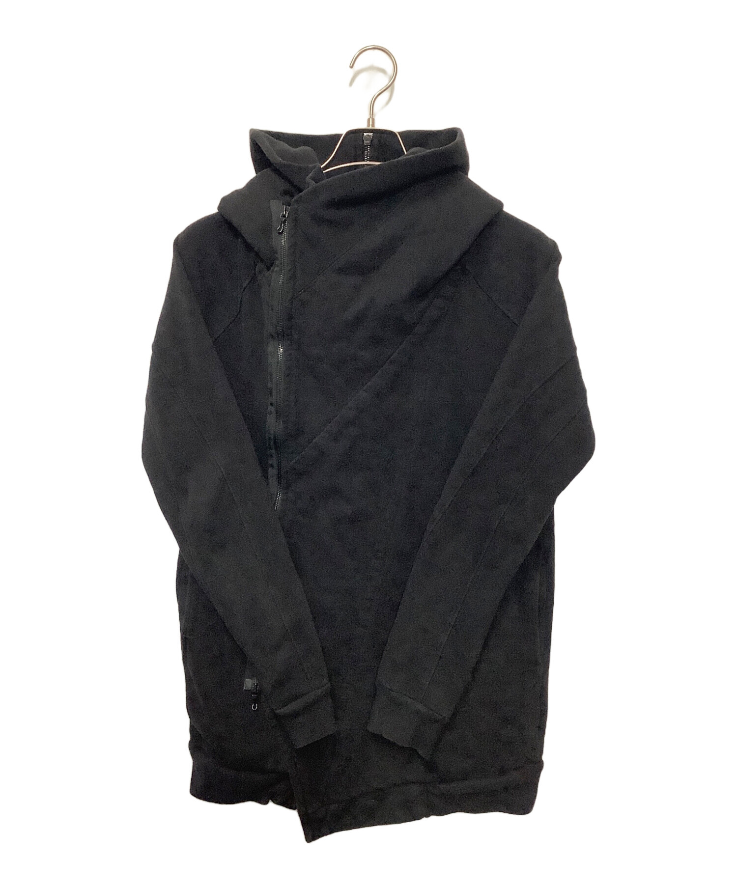 中古・古着通販】JULIUS (ユリウス) ジオメトリックパーカー ブラック