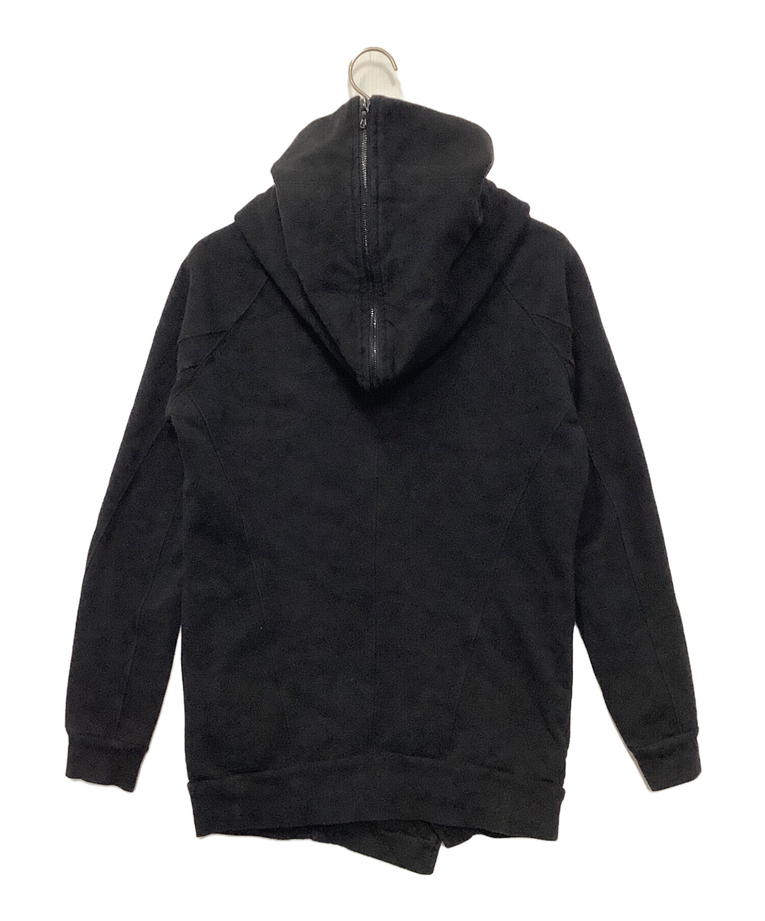 中古・古着通販】JULIUS (ユリウス) ジオメトリックパーカー ブラック