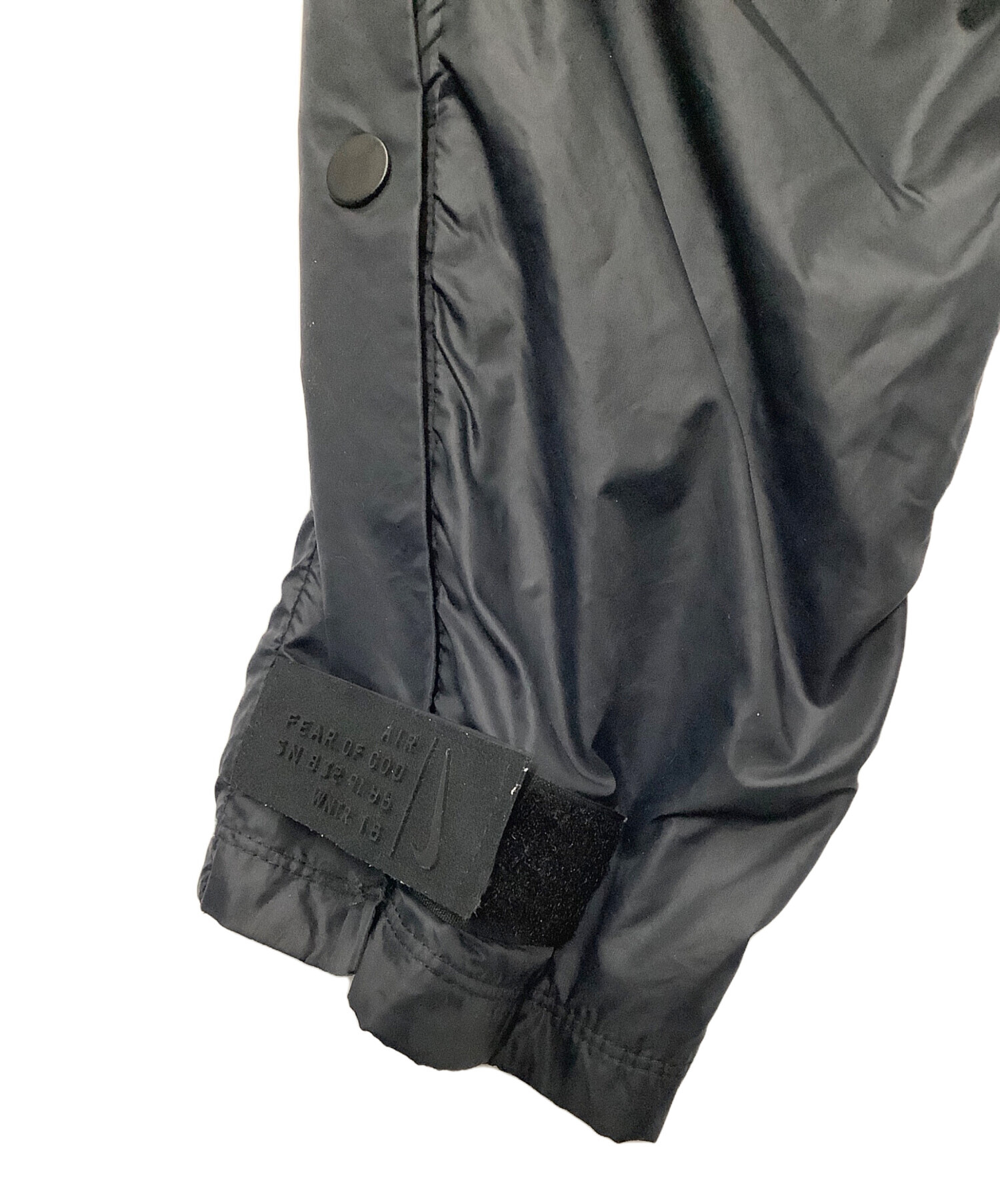 中古・古着通販】NIKE (ナイキ) ナイロンパンツ ブラック サイズ:M
