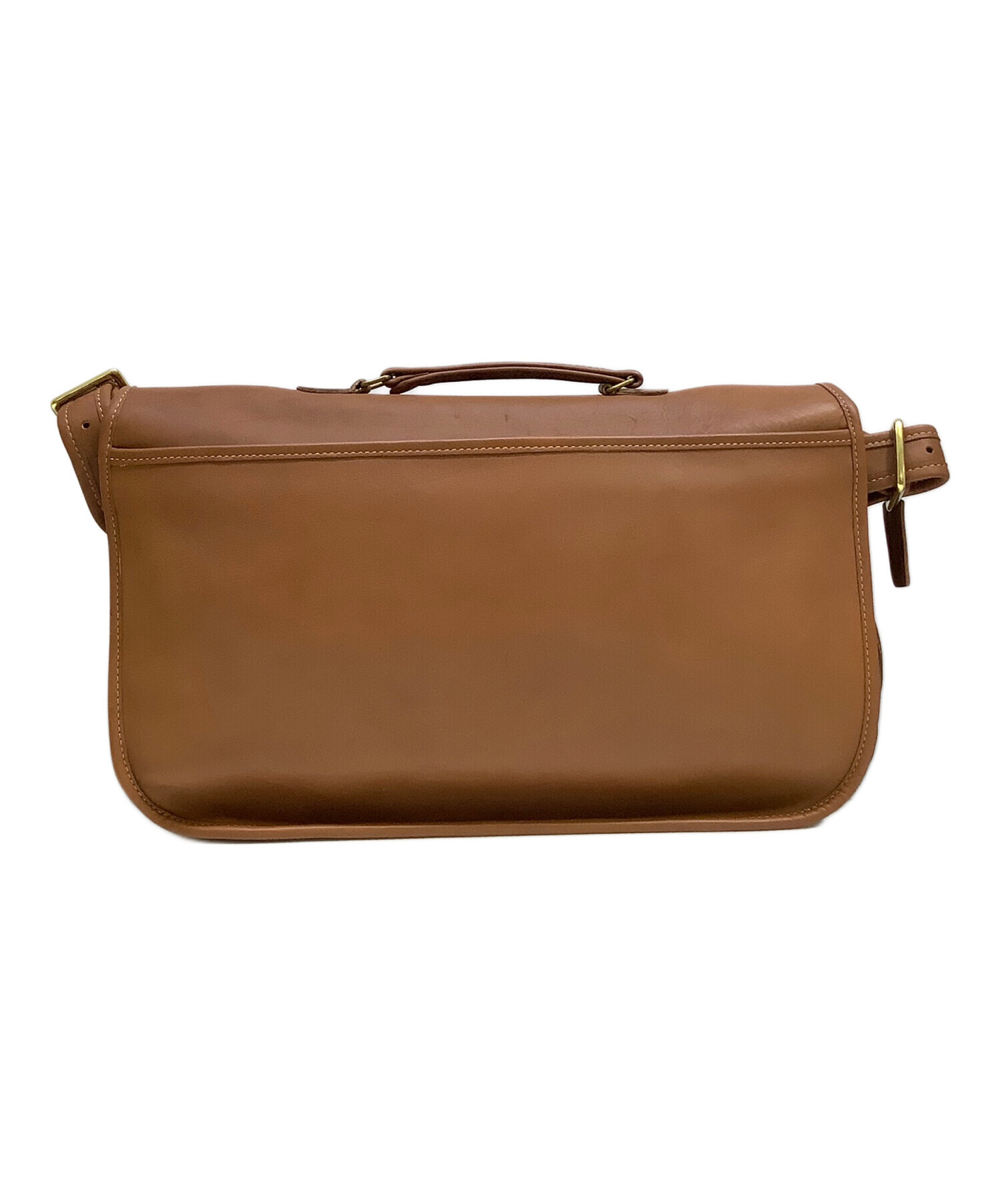 【美品】COACH ビジネスバッグ 2way キャメル COACH 2WAY ブラウンレザー ビジネスバッグ オールレザー - メルカリ