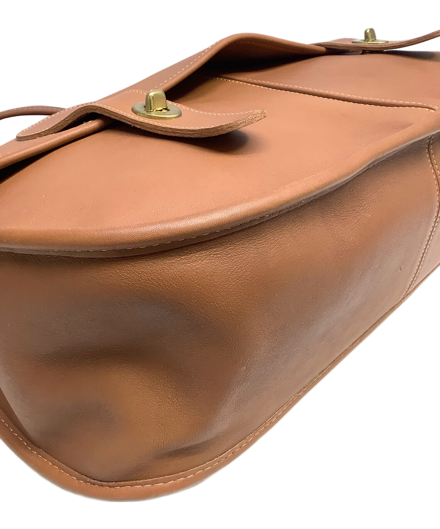 COACH オールドコーチ　ビジネスバッグ　キャメル　ユーズド 中古・古着通販】COACH (コーチ) ビジネスバッグ キャメル｜ブランド