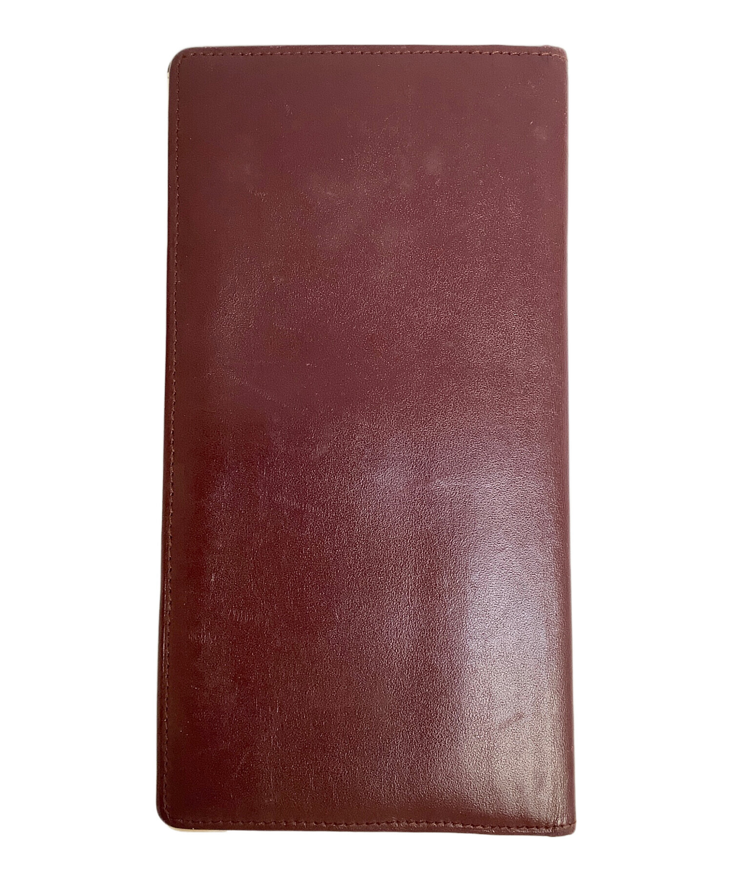 【新品】◇カルティエ◇ ヴィンテージ / ボルドー / 札入れ / オールド 中古・古着通販】Cartier (カルティエ) 札入れ ボルドー｜ブランド