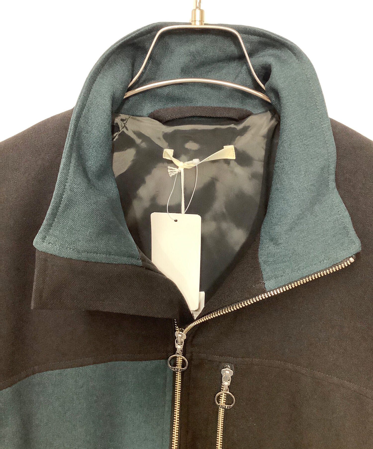 服まとめ売り 大量 30点から300点 早い者勝ち★ 激安価格 レディースメンズ 古着 ジャケット 仕入れ　卸　転売　福袋 中古・古着通販】ANEI (アーネイ) シャツジャケット グリーン サイズ:M