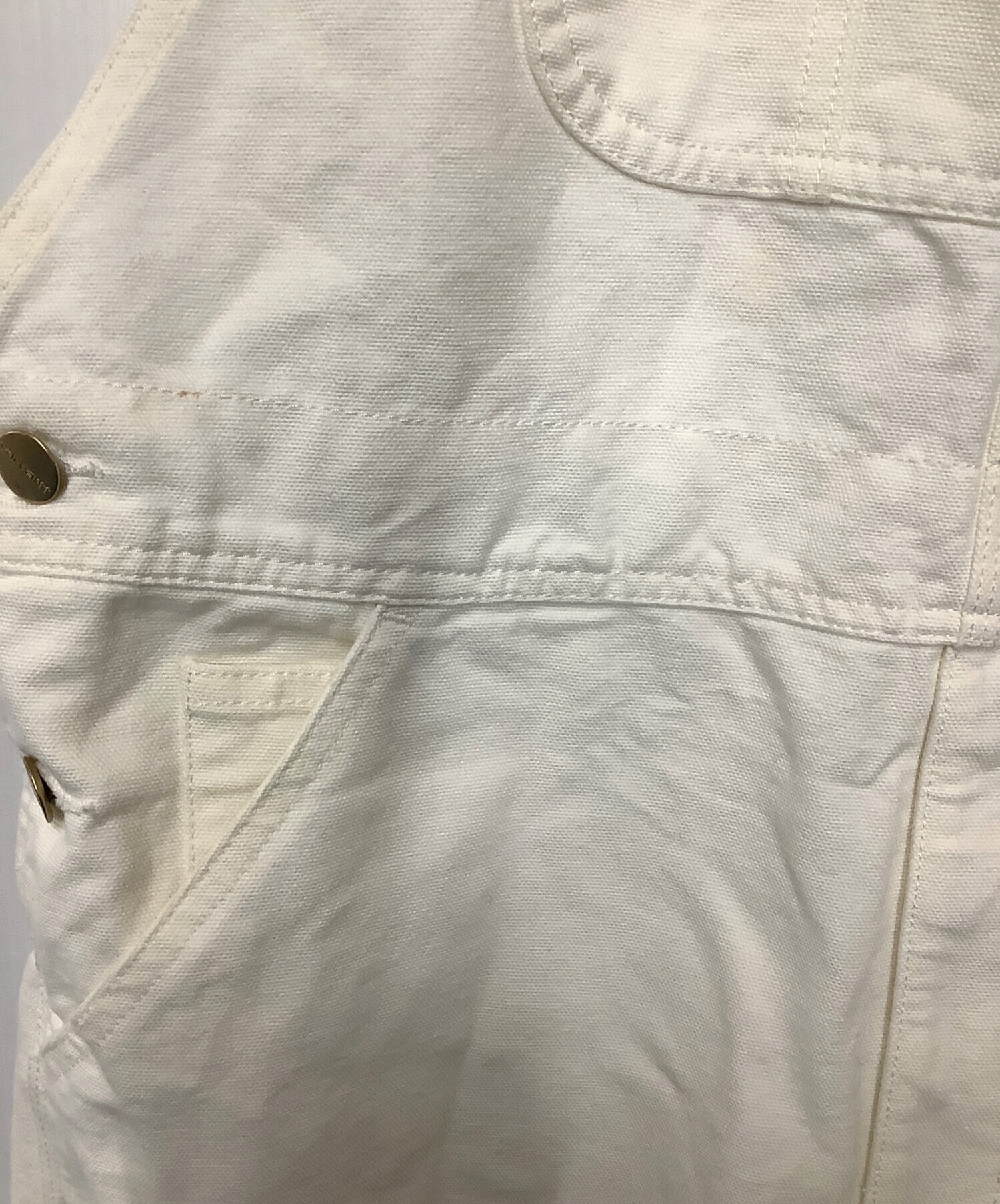 中古・古着通販】CarHartt (カーハート) オーバーオール ホワイト