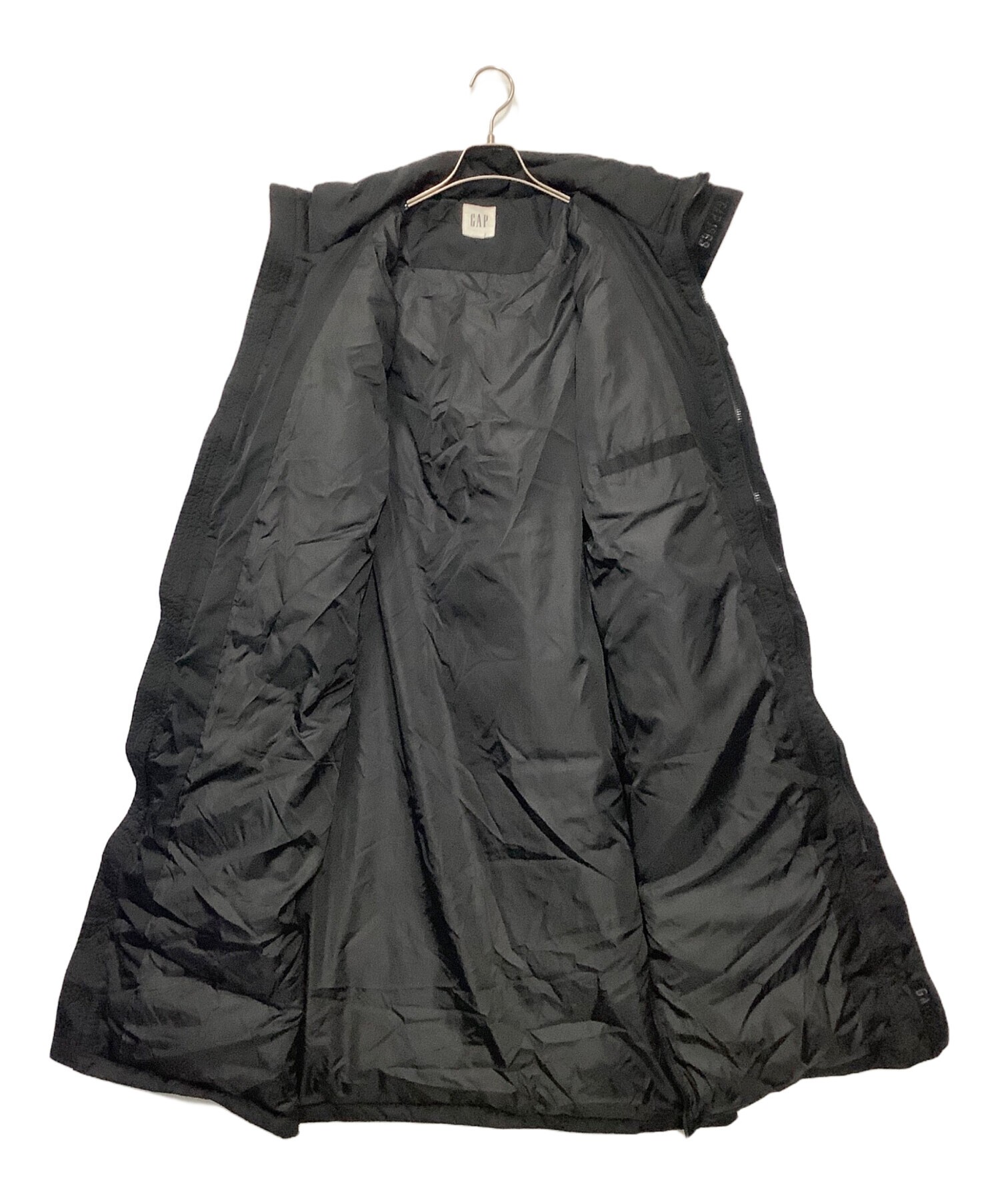 中古・古着通販】GAP (ギャップ) ダウンコート ブラック サイズ:M 中古・古着通販】GAP (ギャップ) ダウンコート ブラック サイズ:M