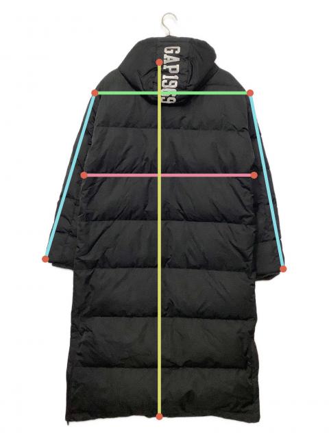 中古・古着通販】GAP (ギャップ) ダウンコート ブラック サイズ:M