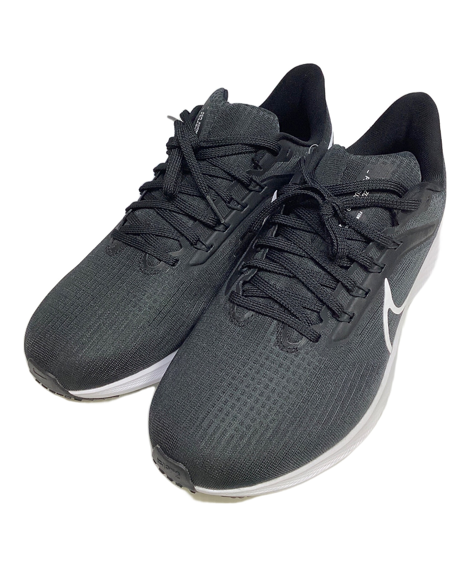 中古・古着通販】NIKE (ナイキ) スニーカー ブラック×ホワイト サイズ 