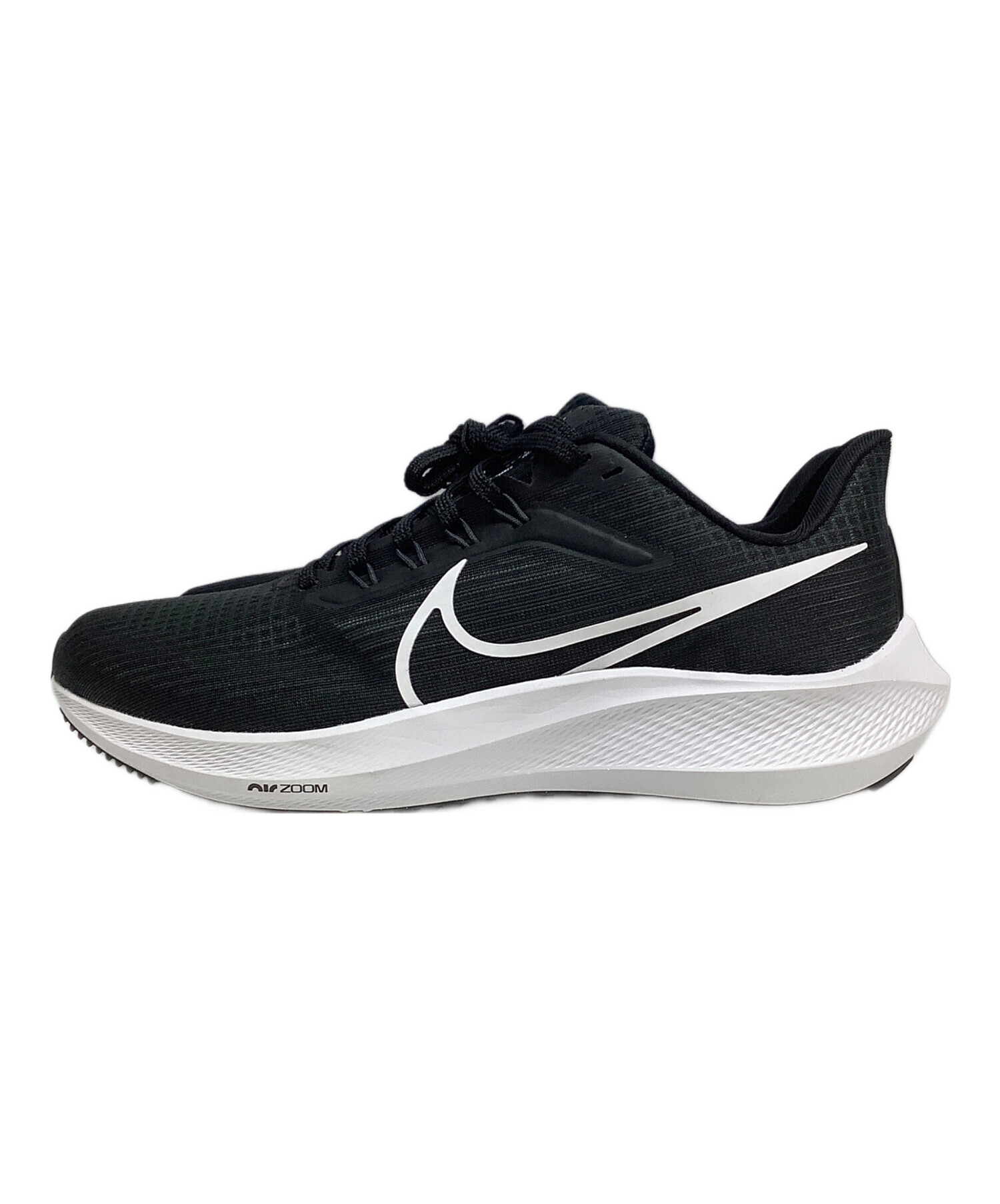 中古・古着通販】NIKE (ナイキ) スニーカー ブラック×ホワイト サイズ 