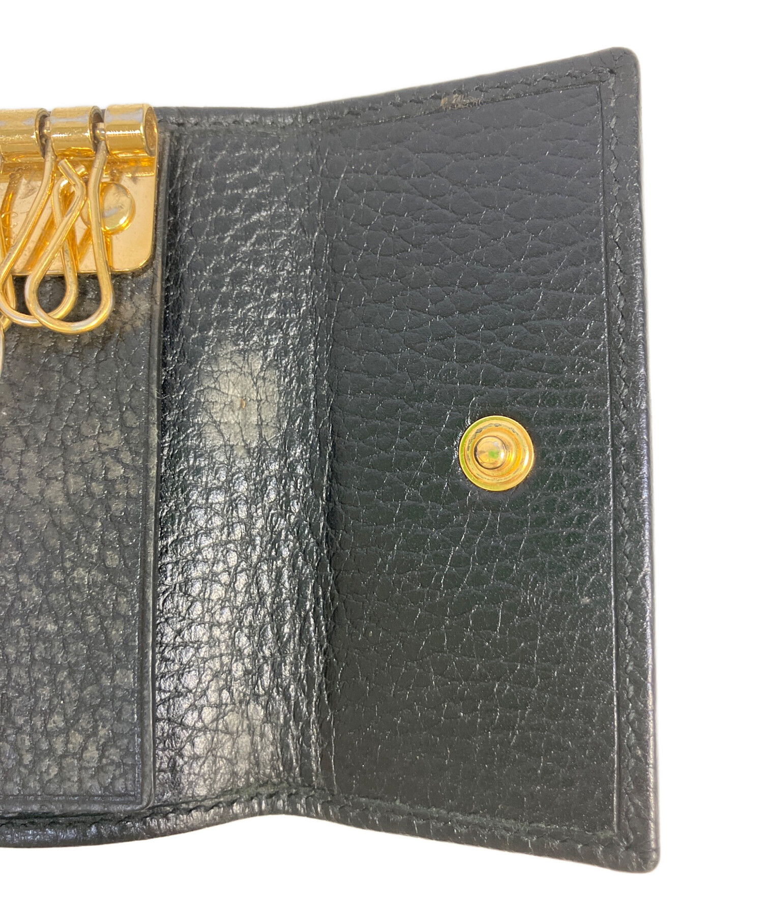 中古・古着通販】GUCCI (グッチ) 6連キーケース ブラック｜ブランド