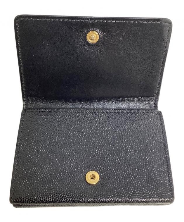中古・古着通販】BURBERRY (バーバリー) 3つ折り財布 ブラック