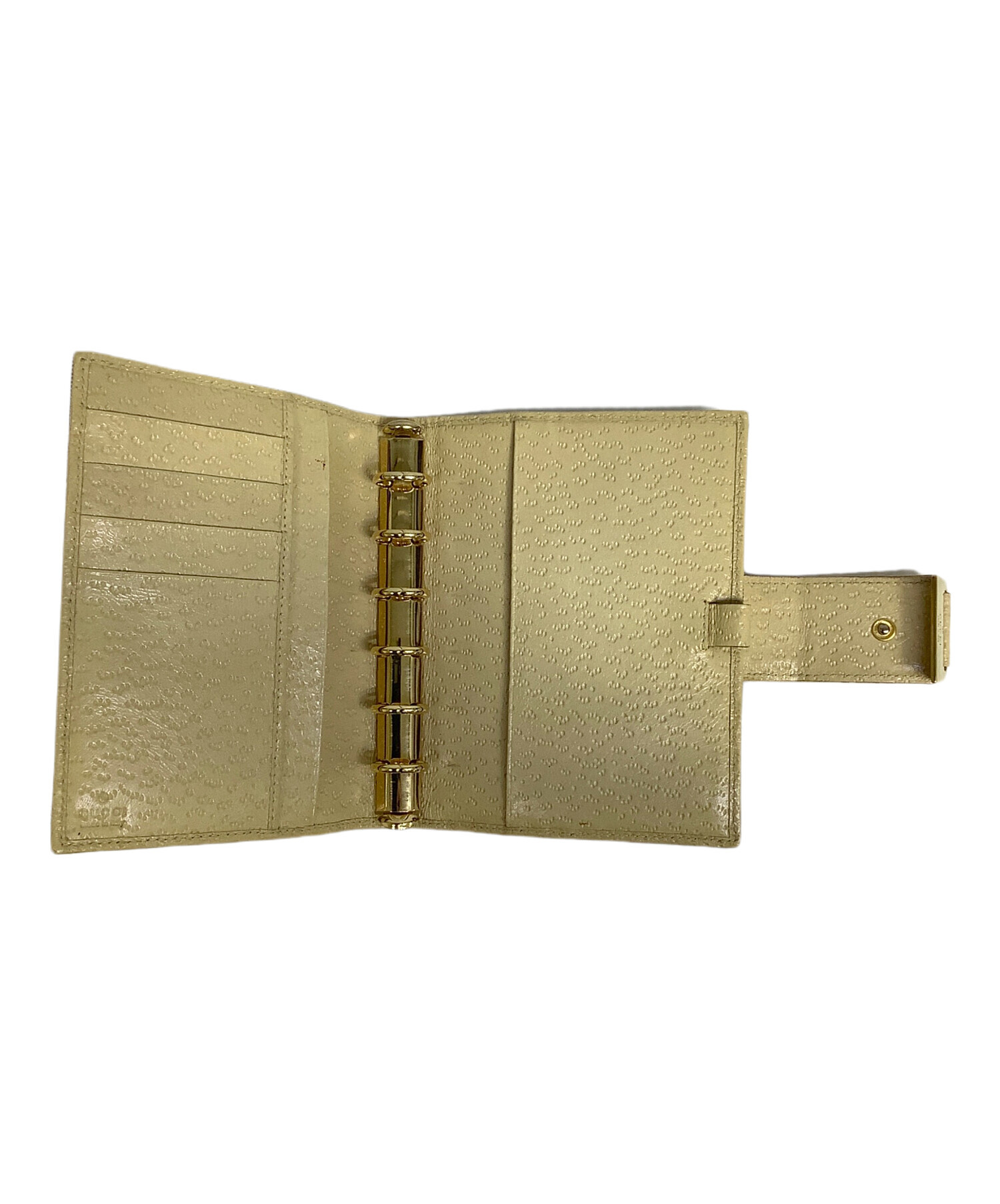 中古・古着通販】GUCCI (グッチ) 手帳カバー ベージュ｜ブランド・古着