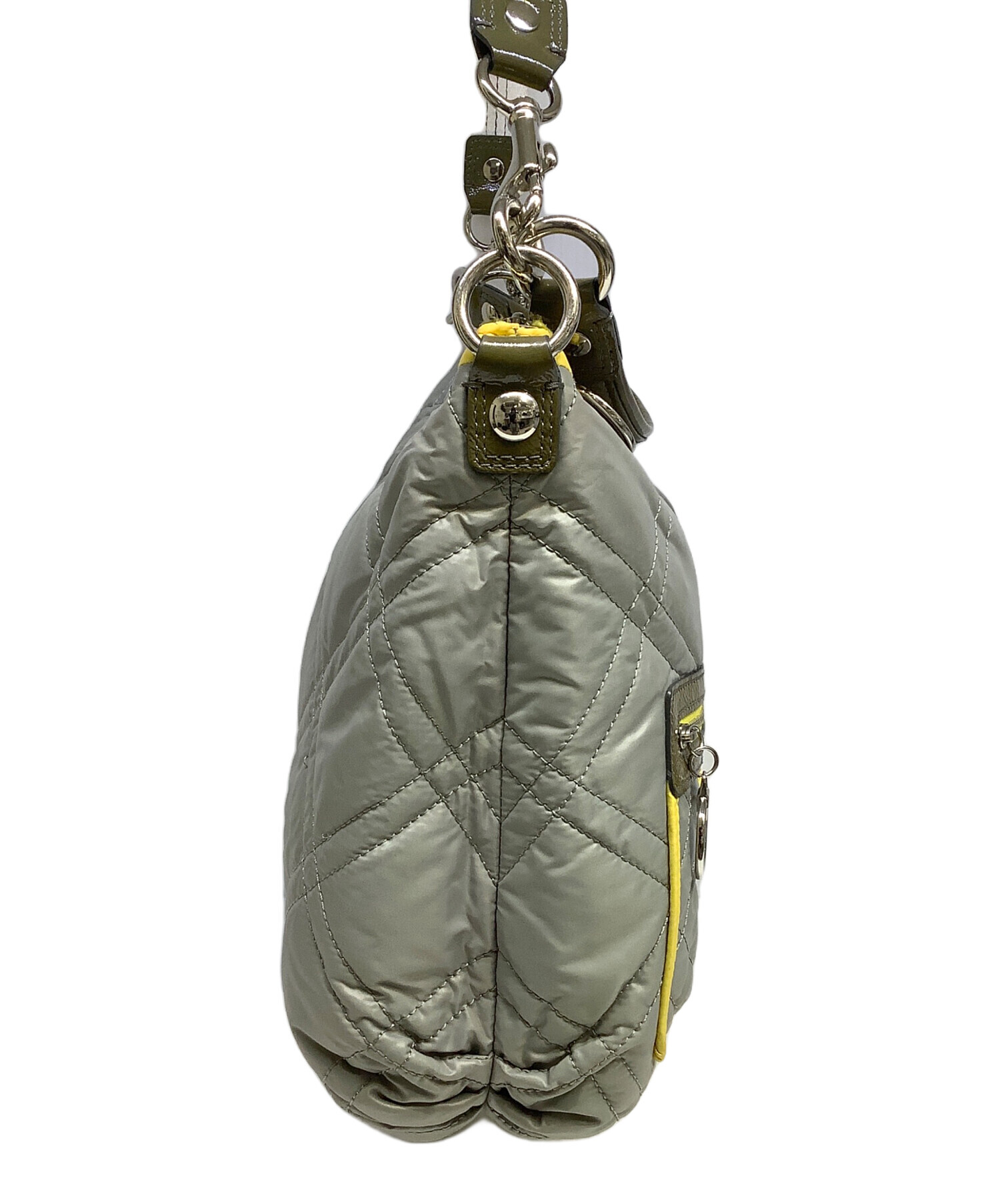 中古・古着通販】COACH (コーチ) 2WAYバッグ グレー｜ブランド・古着