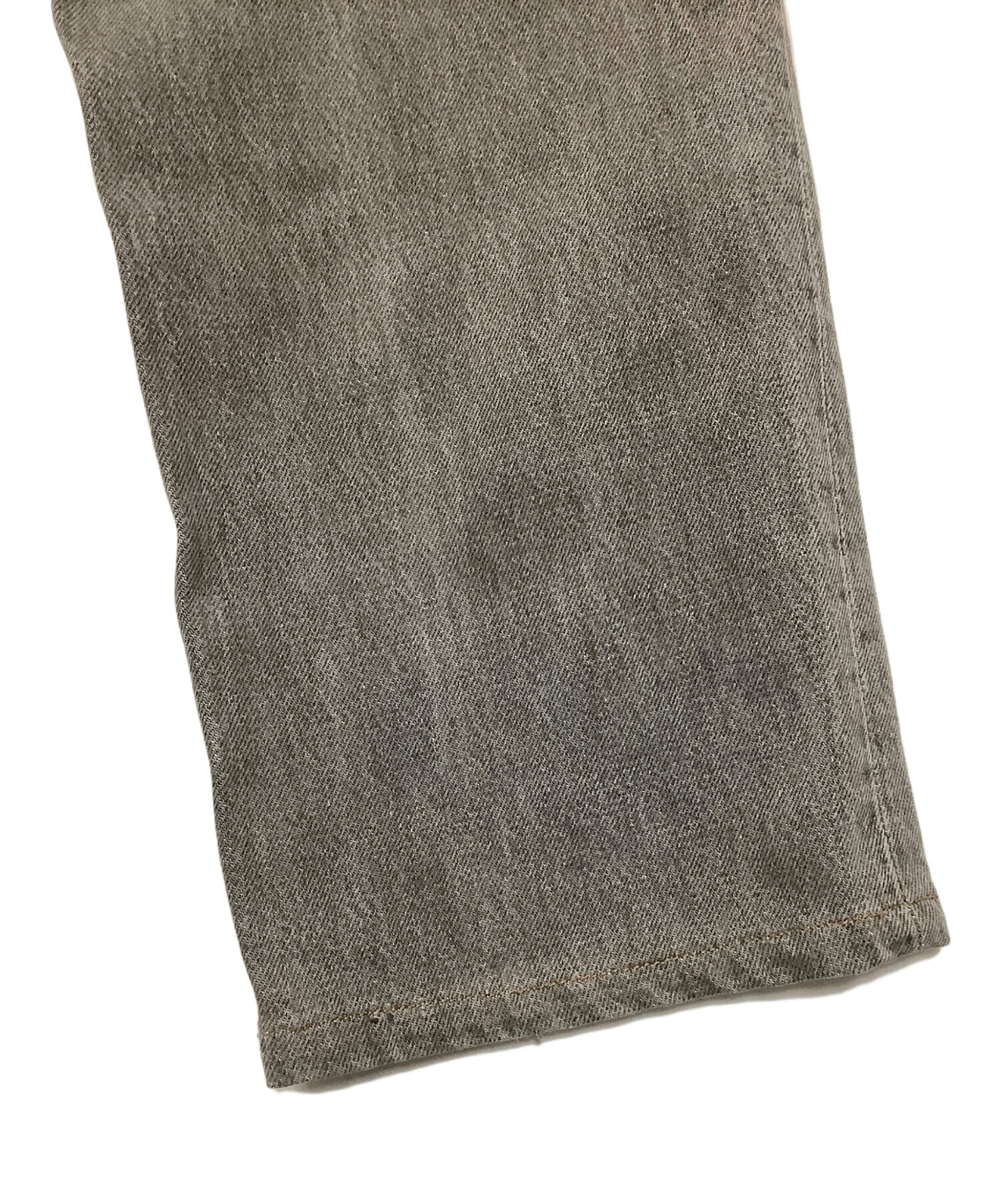 中古・古着通販】LEVI'S (リーバイス) デニムパンツ グレー サイズ:W33