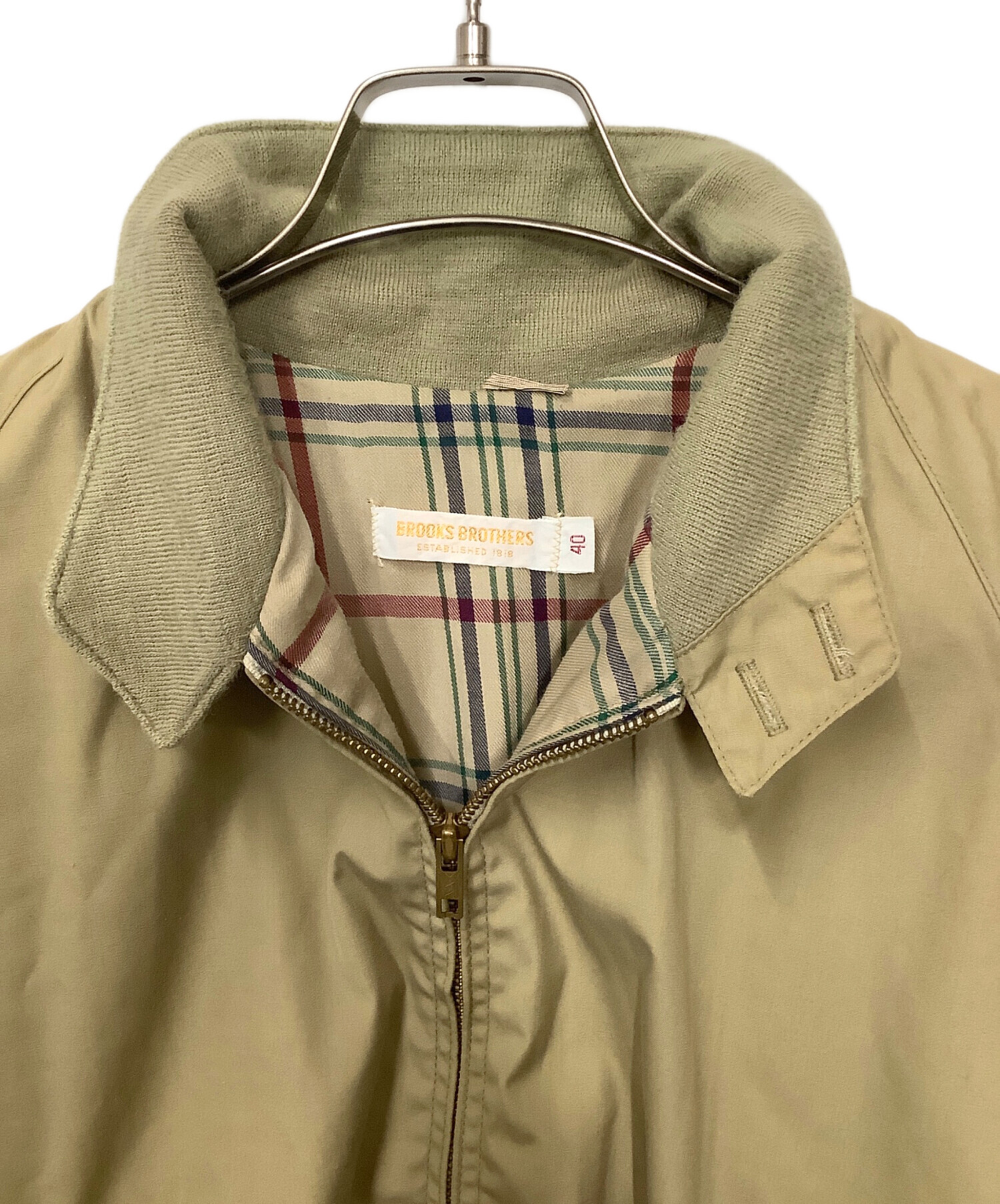 BrooksBrothers ベージュ ジャケット 80s USA製 BROOKS BROTHERS（ブルックスブラザーズ） USA古着 80's/80年代
