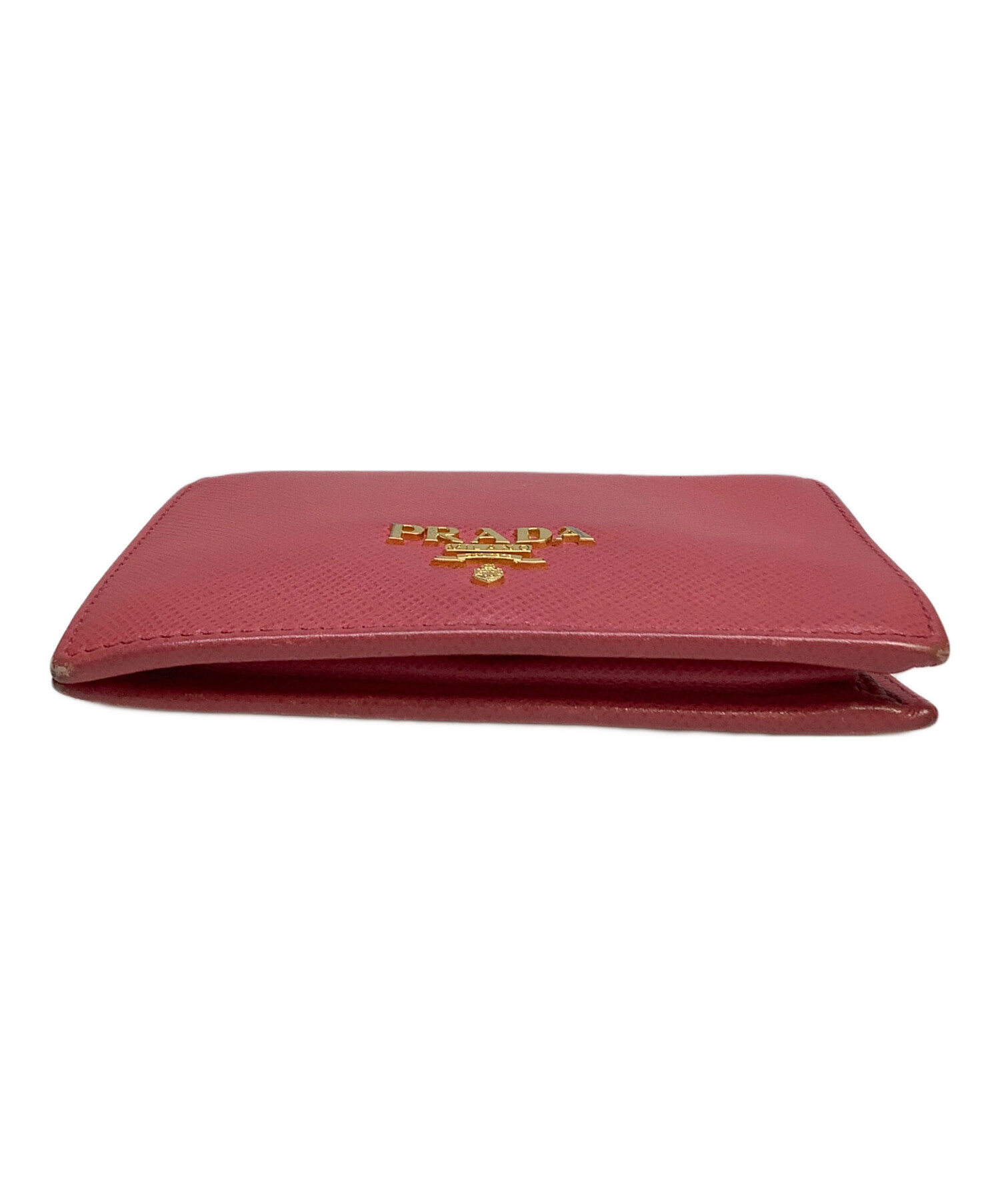 中古・古着通販】PRADA (プラダ) 2つ折り財布 ピンク｜ブランド・古着