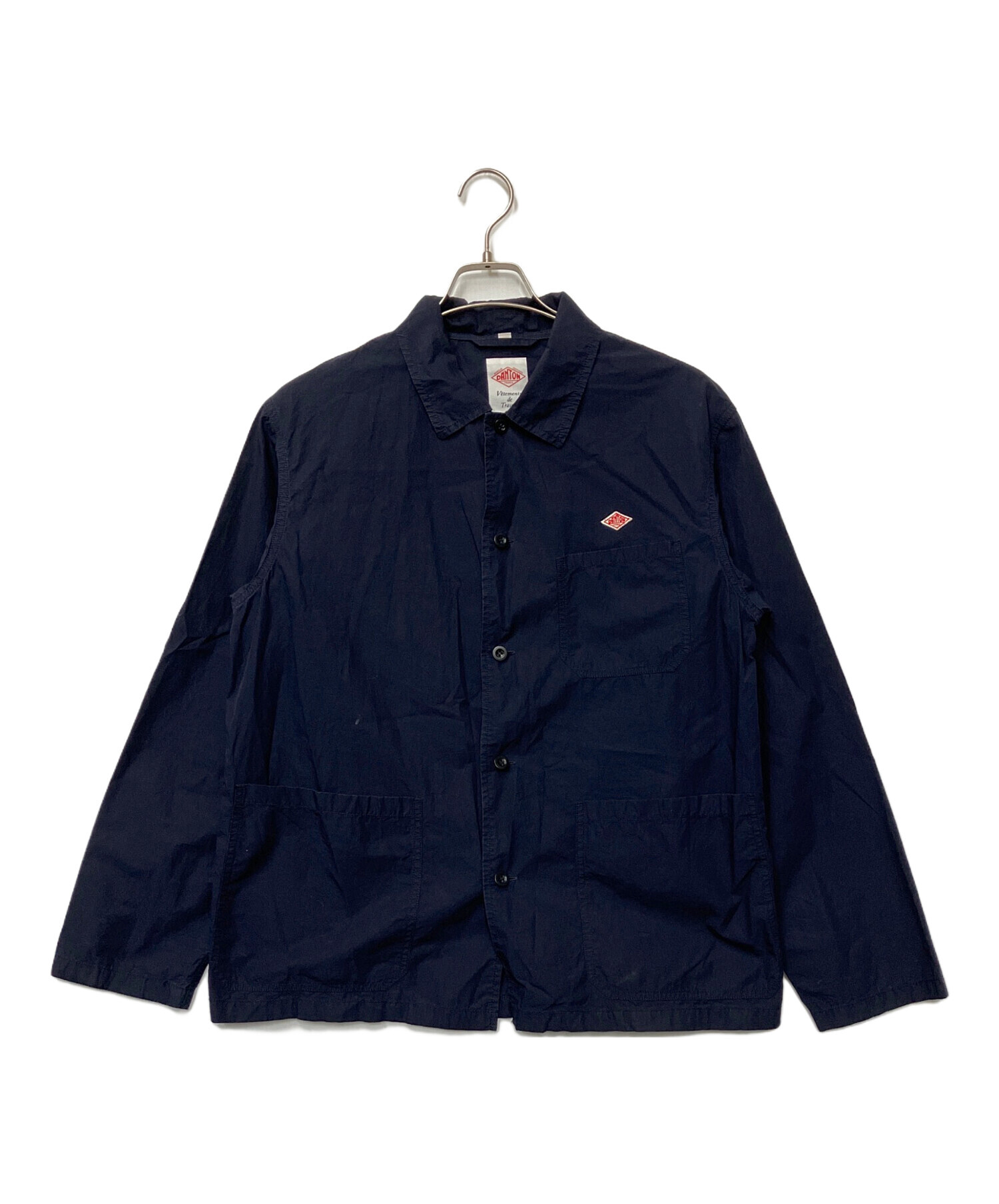 中古・古着通販】DANTON (ダントン) カバーオール ネイビー サイズ:40