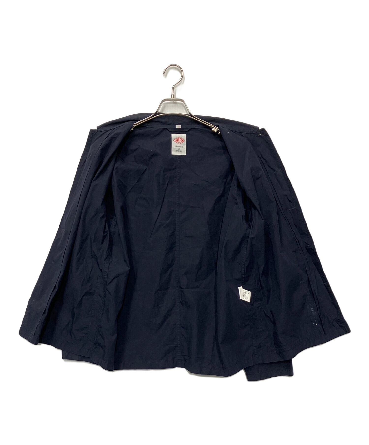 中古・古着通販】DANTON (ダントン) カバーオール ネイビー サイズ:40