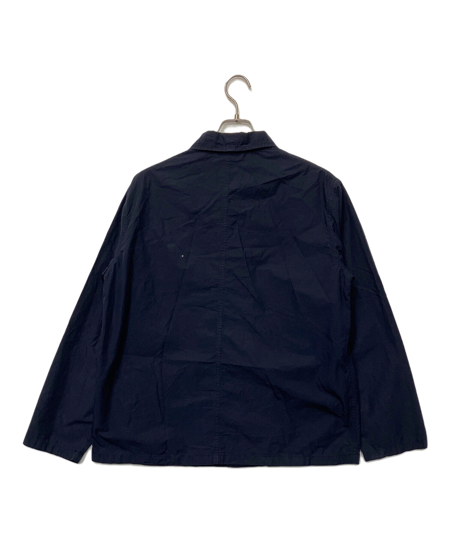 DANTON ネイビー ボタンアップ カバーオール 40 中古・古着通販】DANTON (ダントン) カバーオール ネイビー サイズ:40