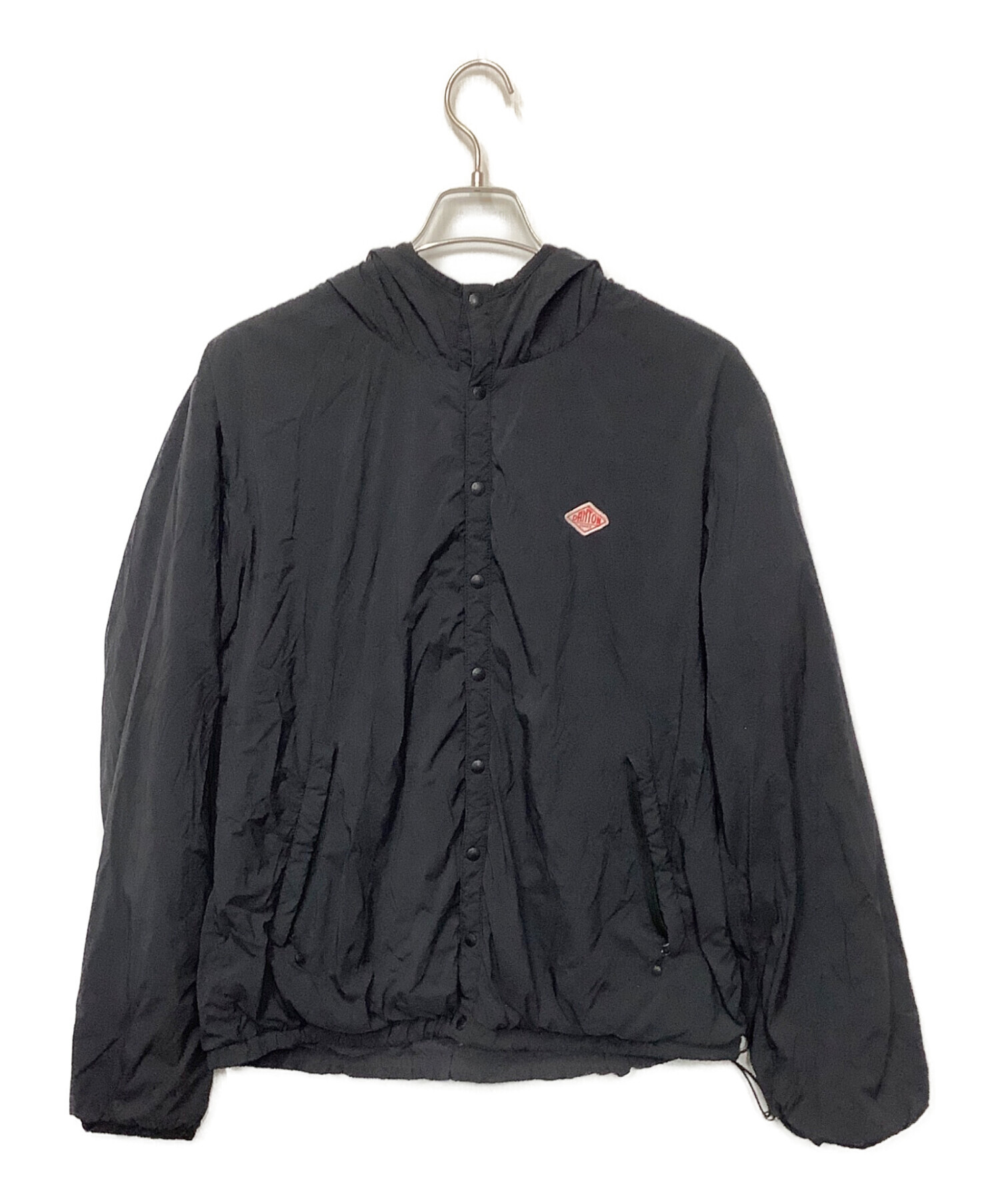 DANTON ナイロンブルゾン 中古・古着通販】DANTON (ダントン) ナイロンジャケット ブラック