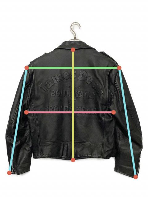 中古・古着通販】JAMES DEAN (ジェームス・ディーン) レザーライダース