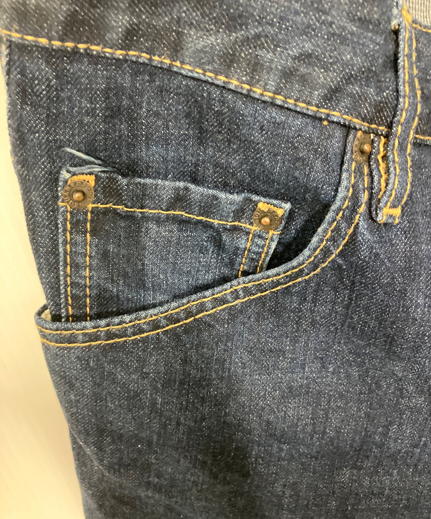 中古・古着通販】DSQUARED2 (ディースクエアード) デニムパンツ