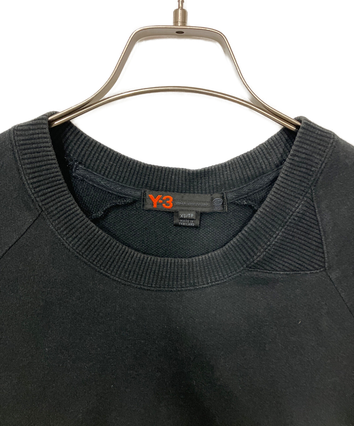 yohji yamamoto■ヨウジヤマモト カットソー トップス 半袖 黒 中古・古着通販】YOHJI YAMAMOTO (ヨウジヤマモト) 半袖カットソー