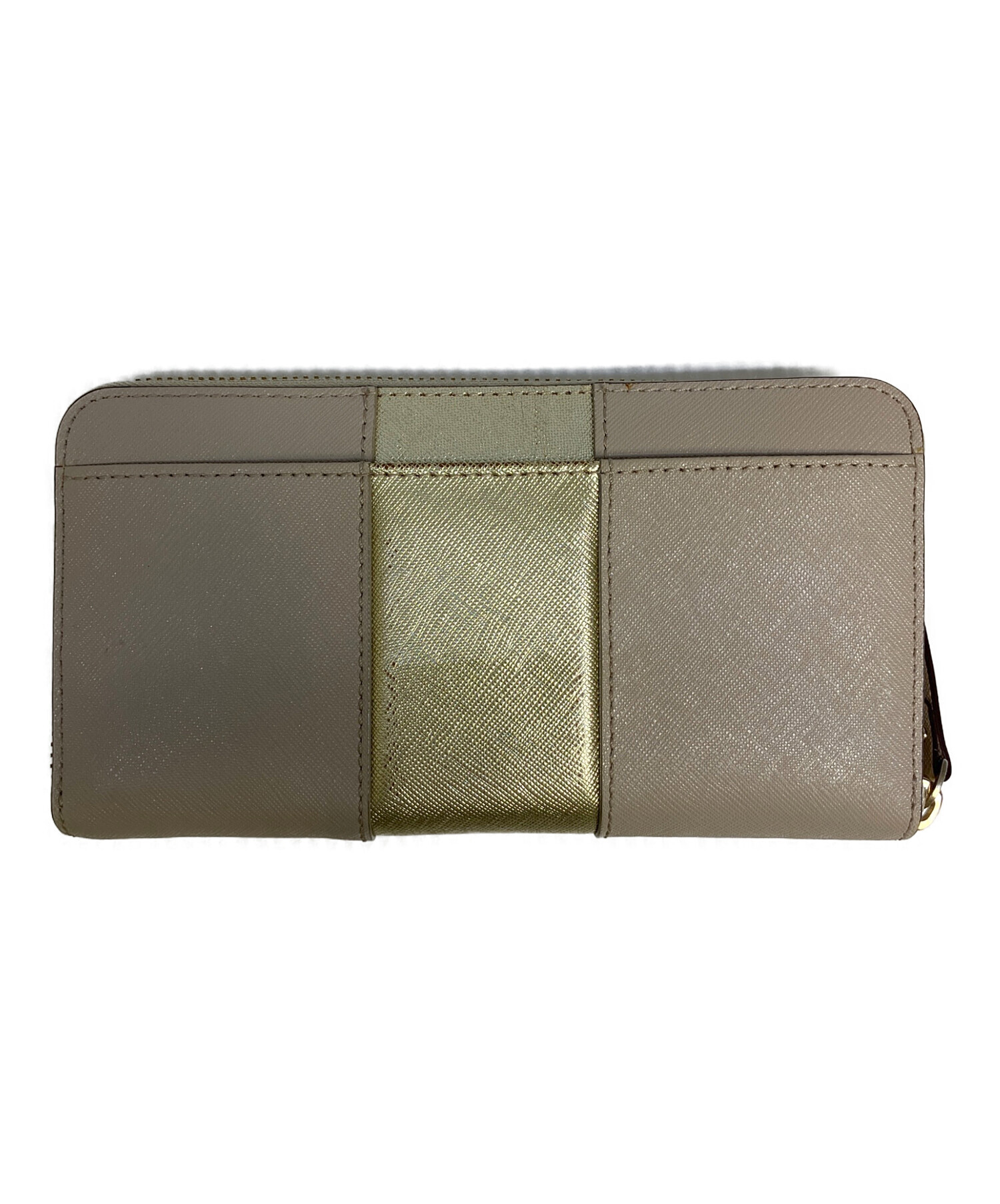 中古・古着通販】Kate Spade (ケイトスペード) 長財布 ベージュ 