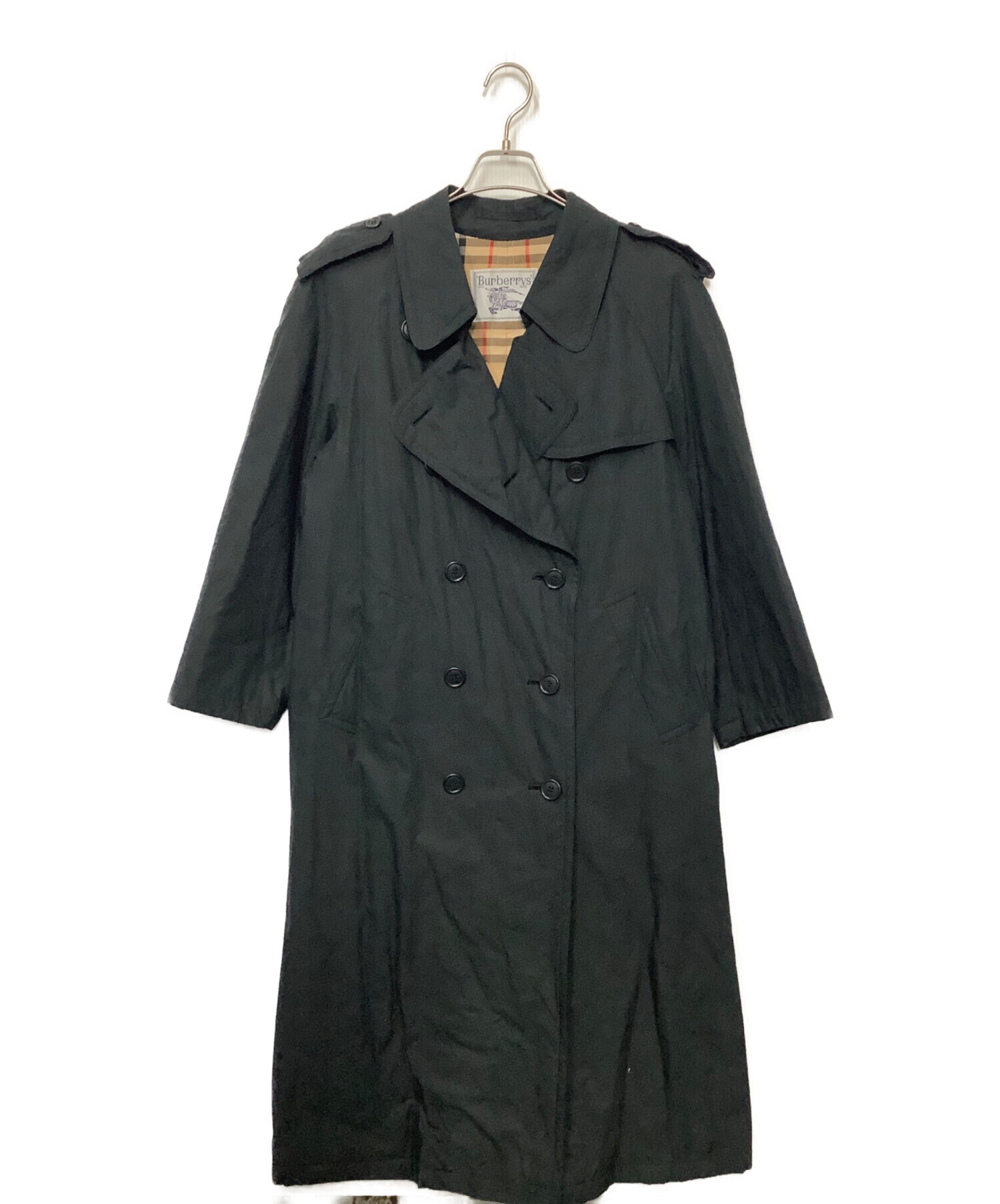 中古・古着通販】Burberry's (バーバリーズ) 中綿コート ブラック