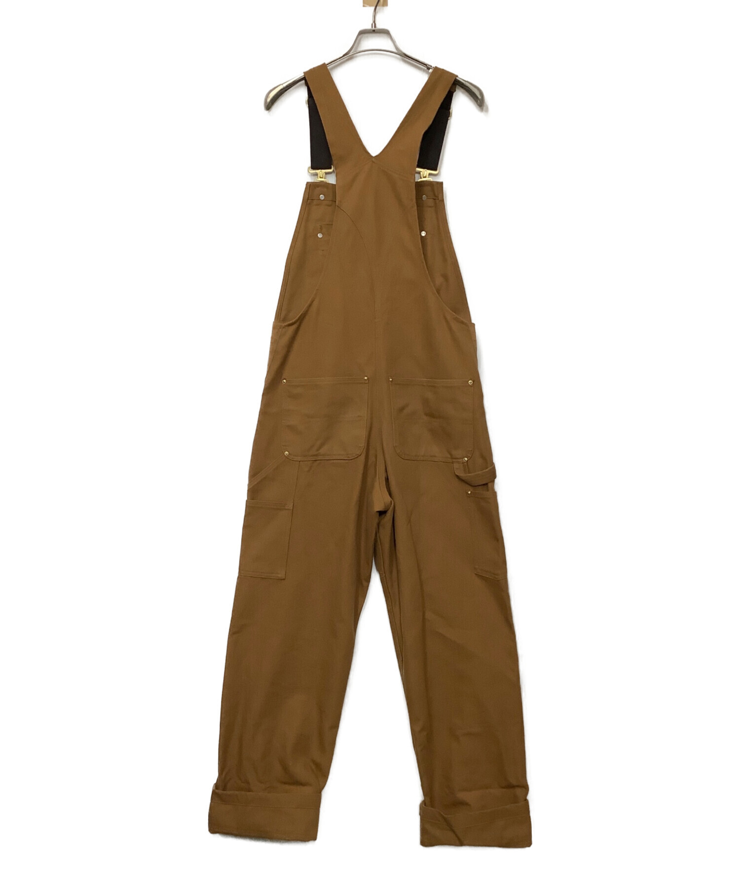 中古・古着通販】CarHartt (カーハート) オーバーオール ベージュ