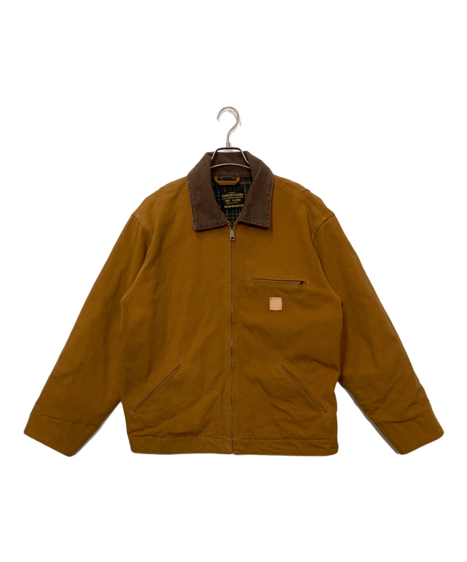 中古・古着通販】OKONKWO (オコンクウォ) ダックジャケット ベージュ 