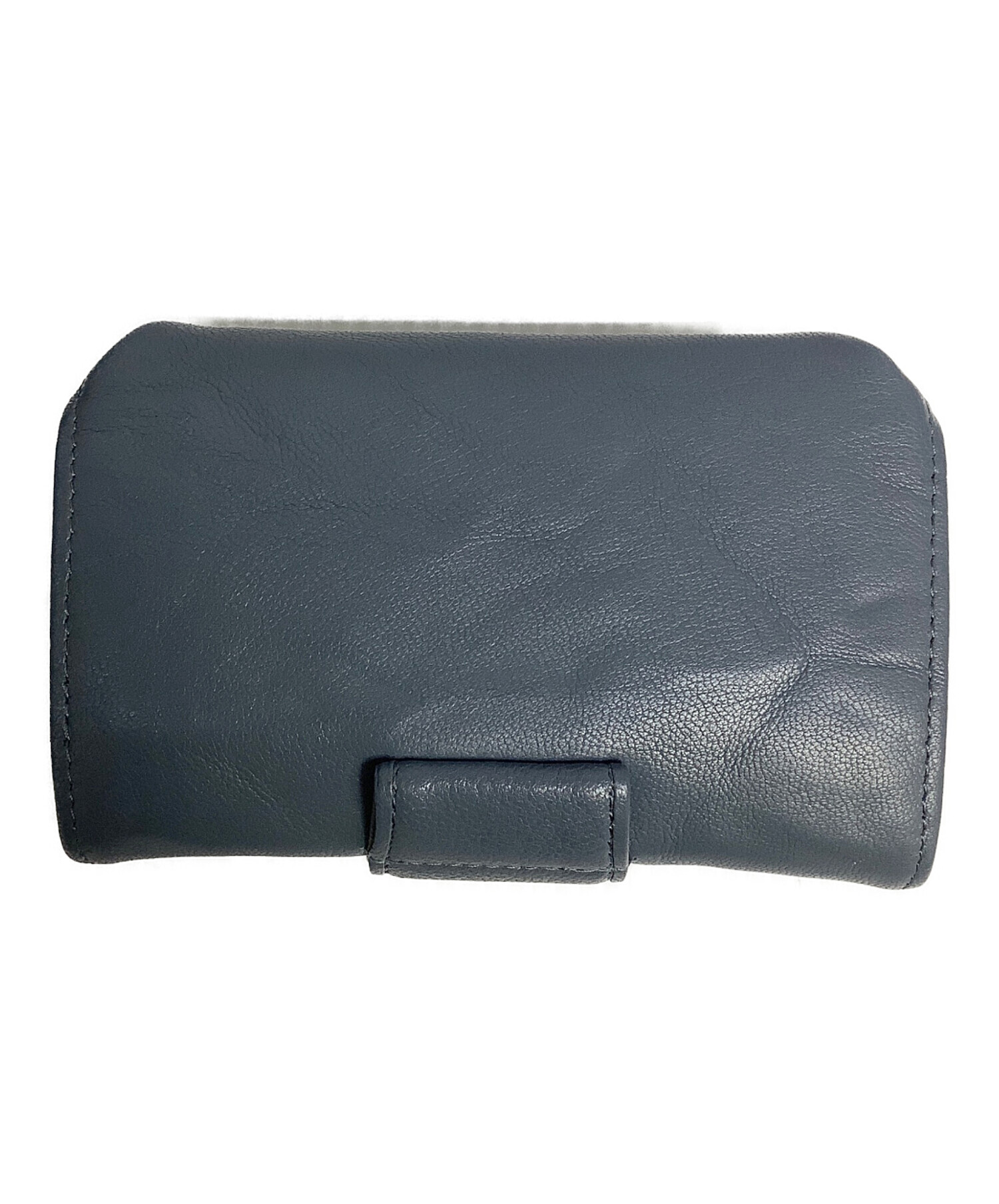 【超美品】HIROKO HAYASHI 折り財布 ブループレゼントに出来そう！ 中古・古着通販】HIROKO HAYASHI (ヒロコ ハヤシ) 2つ折り財布 ブルー