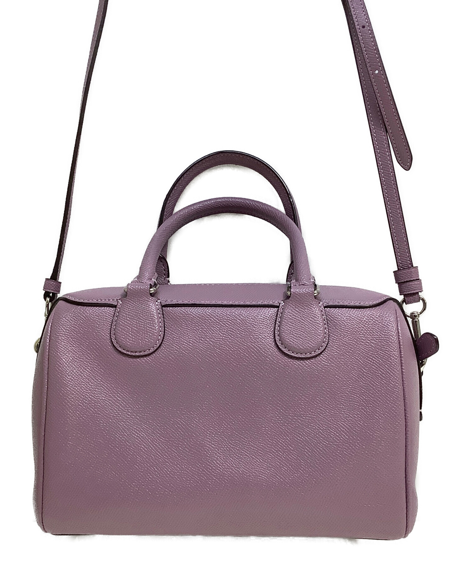COACHコーチ　ワンショルダーバッグ パープル 中古・古着通販】COACH (コーチ) 2WAYショルダーバッグ パープル