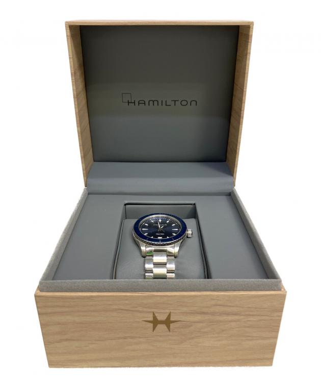 中古・古着通販】HAMILTON (ハミルトン) 腕時計 ネイビー｜ブランド