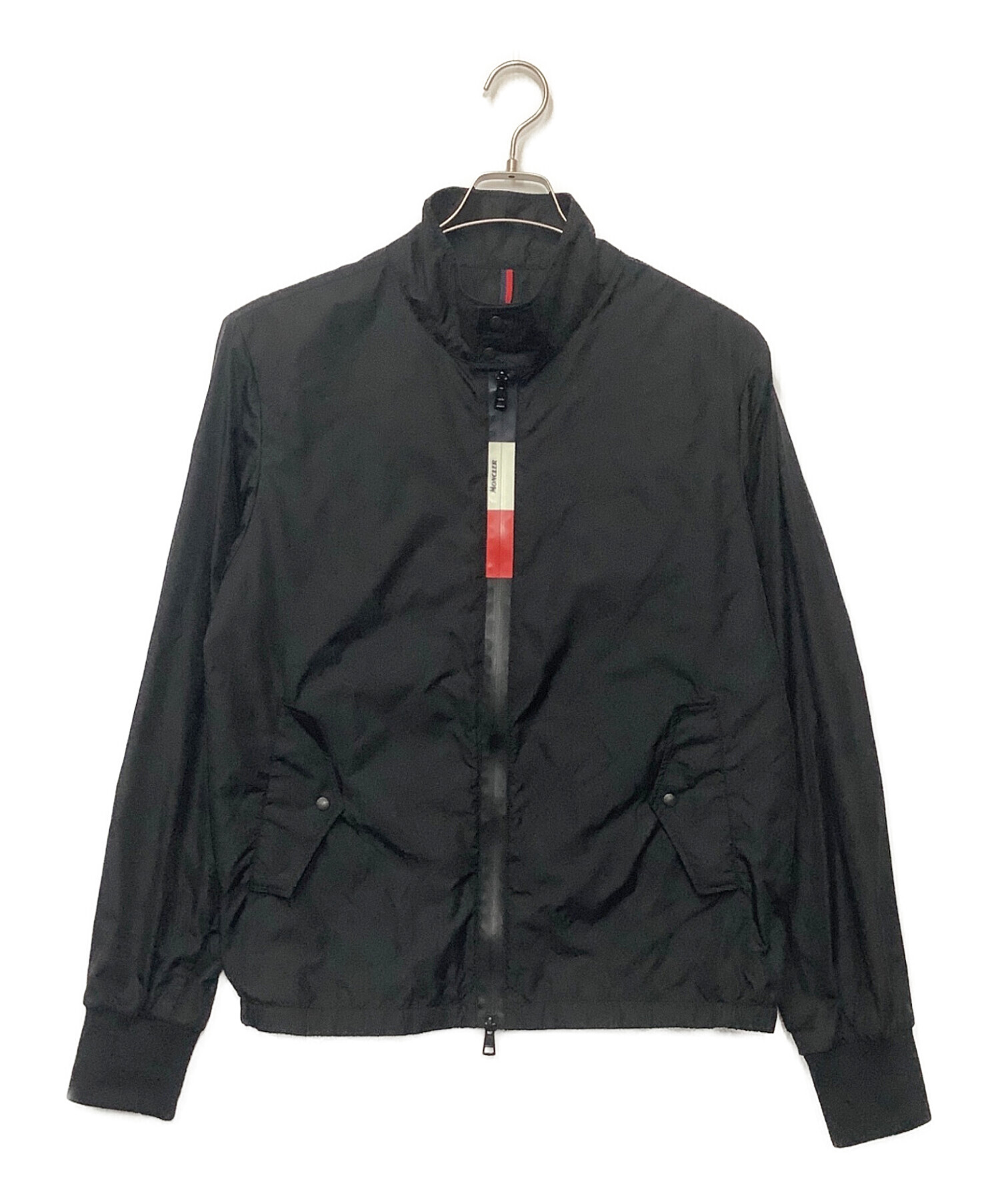 中古・古着通販】MONCLER (モンクレール) ナイロンジャケット ブラック