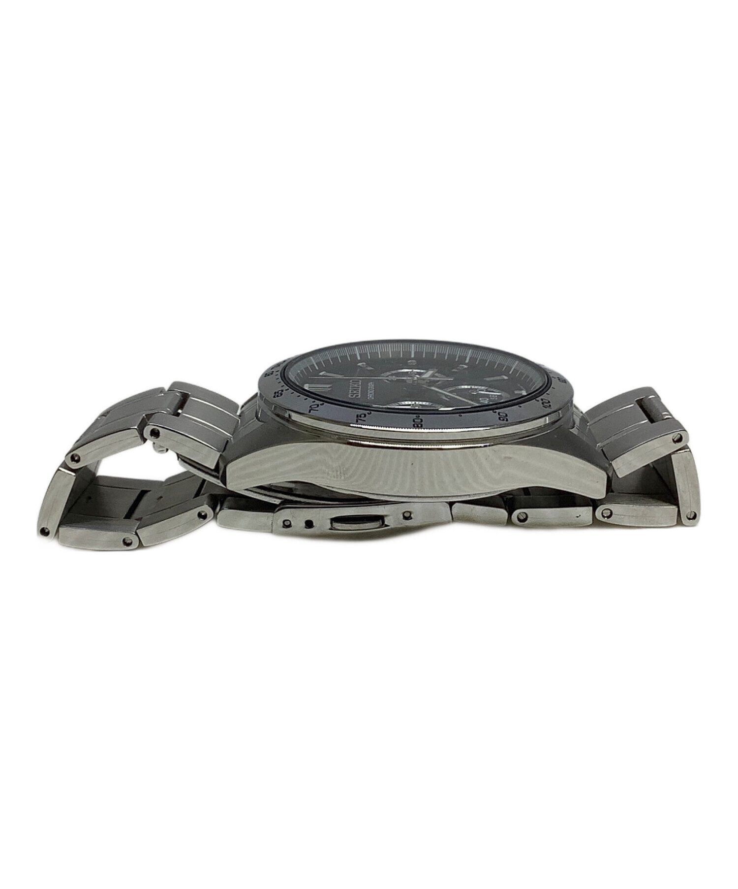 中古・古着通販】SEIKO (セイコー) クロノグラフ ブラック｜ブランド