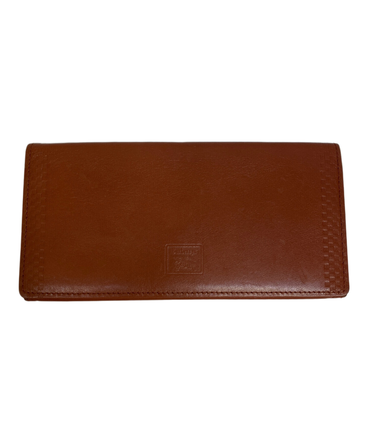 中古・古着通販】BURBERRY (バーバリー) 長財布 ブラウン｜ブランド