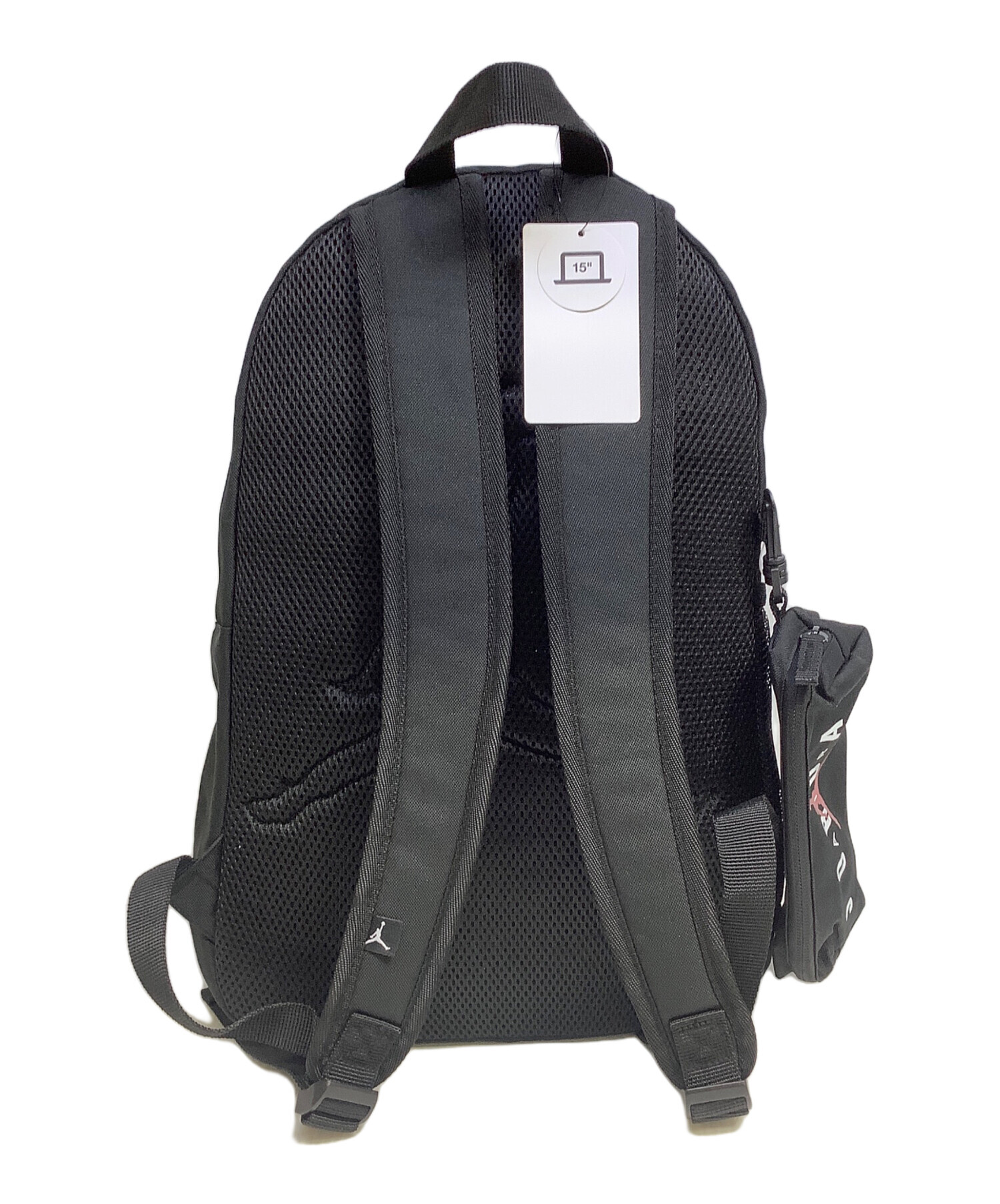 【中古品】【洗濯済み】Nike リュックサック　ブラック黒　学生用大人用メンズ 中古・古着通販】NIKE (ナイキ) リュック ブラック｜ブランド・古着