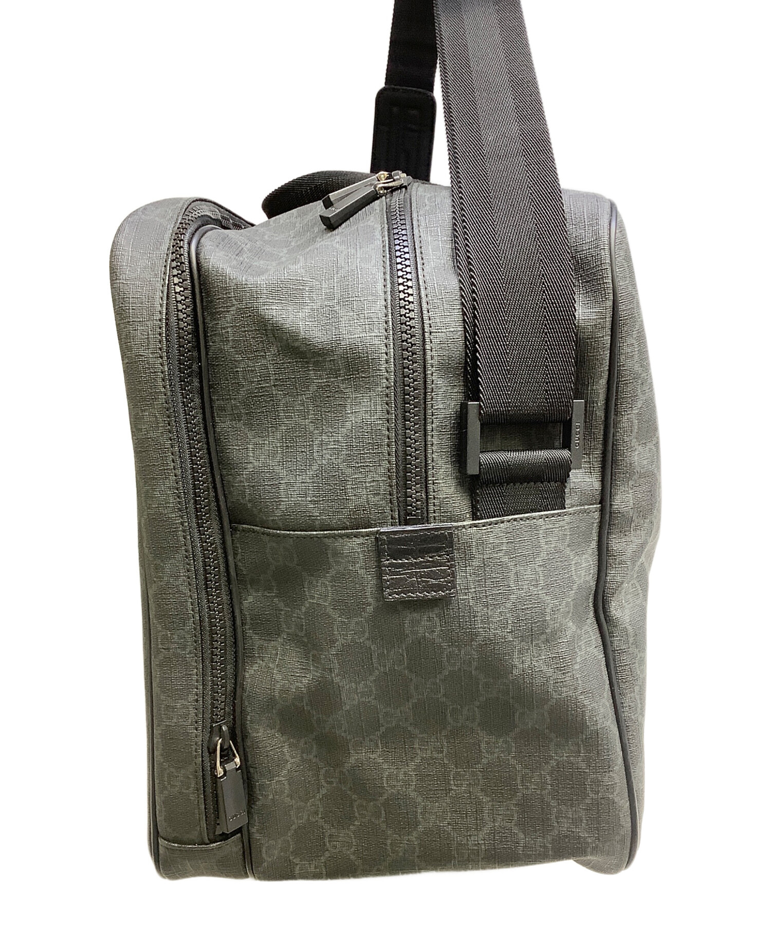 中古・古着通販】GUCCI (グッチ) ビジネスバッグ ブラック｜ブランド