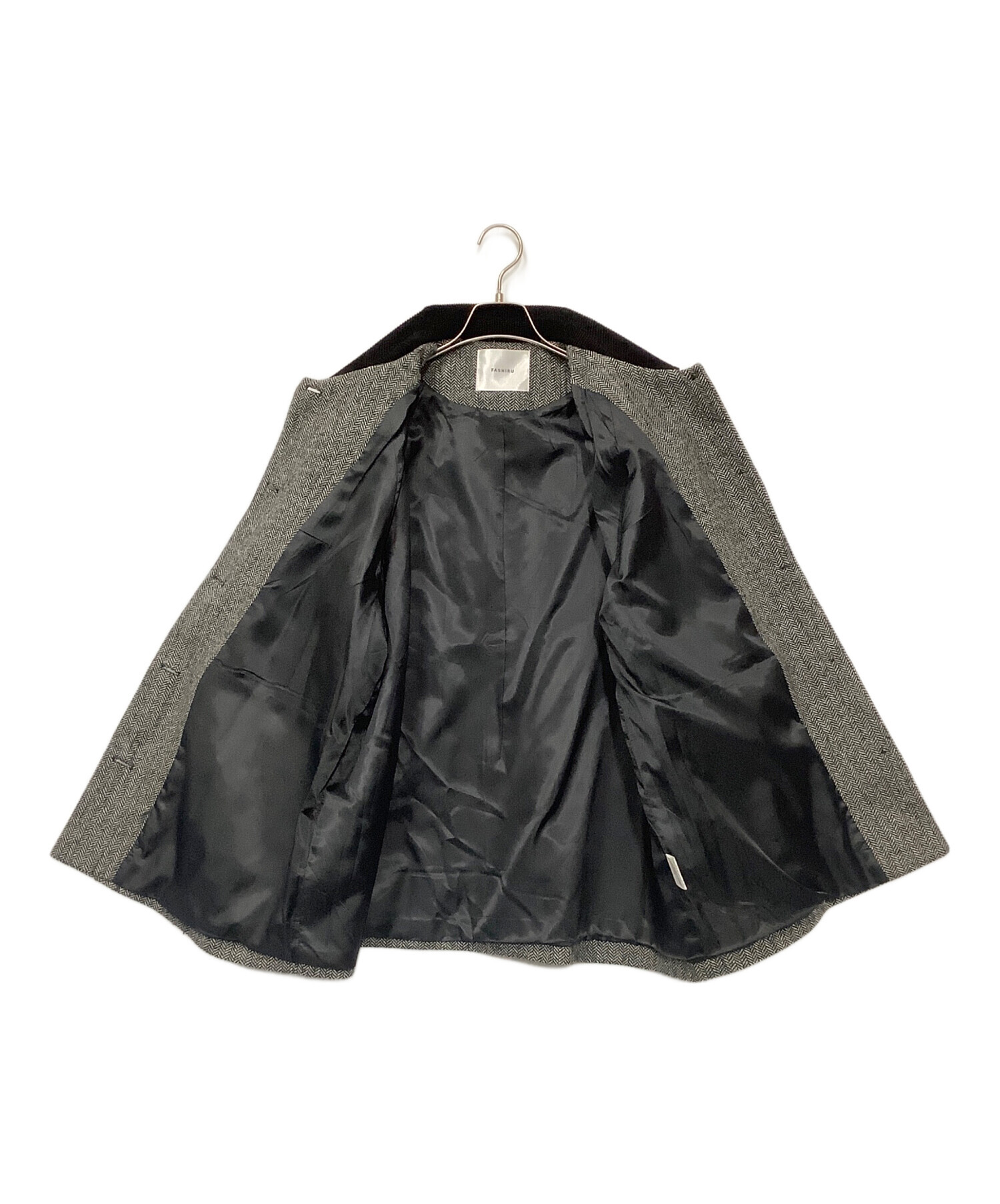 中古・古着通販】FASHIRU (ファシル) ジャケット ブラック サイズ 