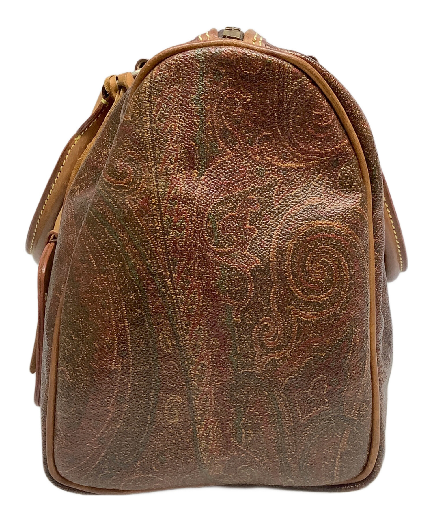 y*o様 ヴィンテージ etro エトロ バッグ コーデュロイ ビンテージ 中古・古着通販】ETRO (エトロ) ハンドバッグ ブラウン｜ブランド