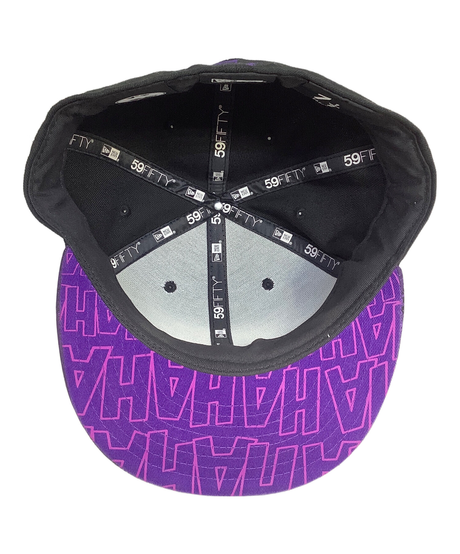 中古・古着通販】New Era (ニューエラ) キャップ ブラック×パープル