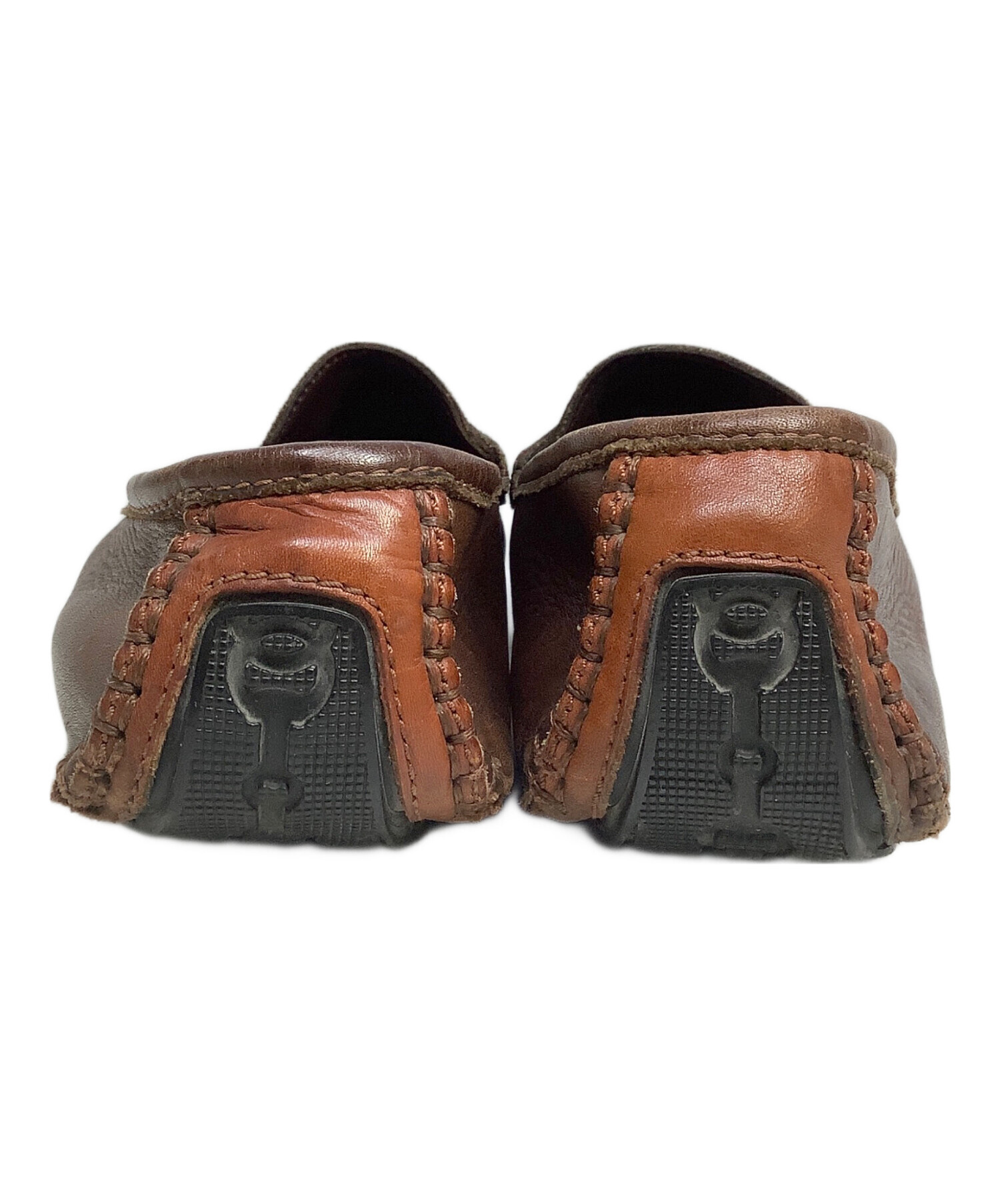 中古・古着通販】GUCCI (グッチ) ローファー ブラウン サイズ:42