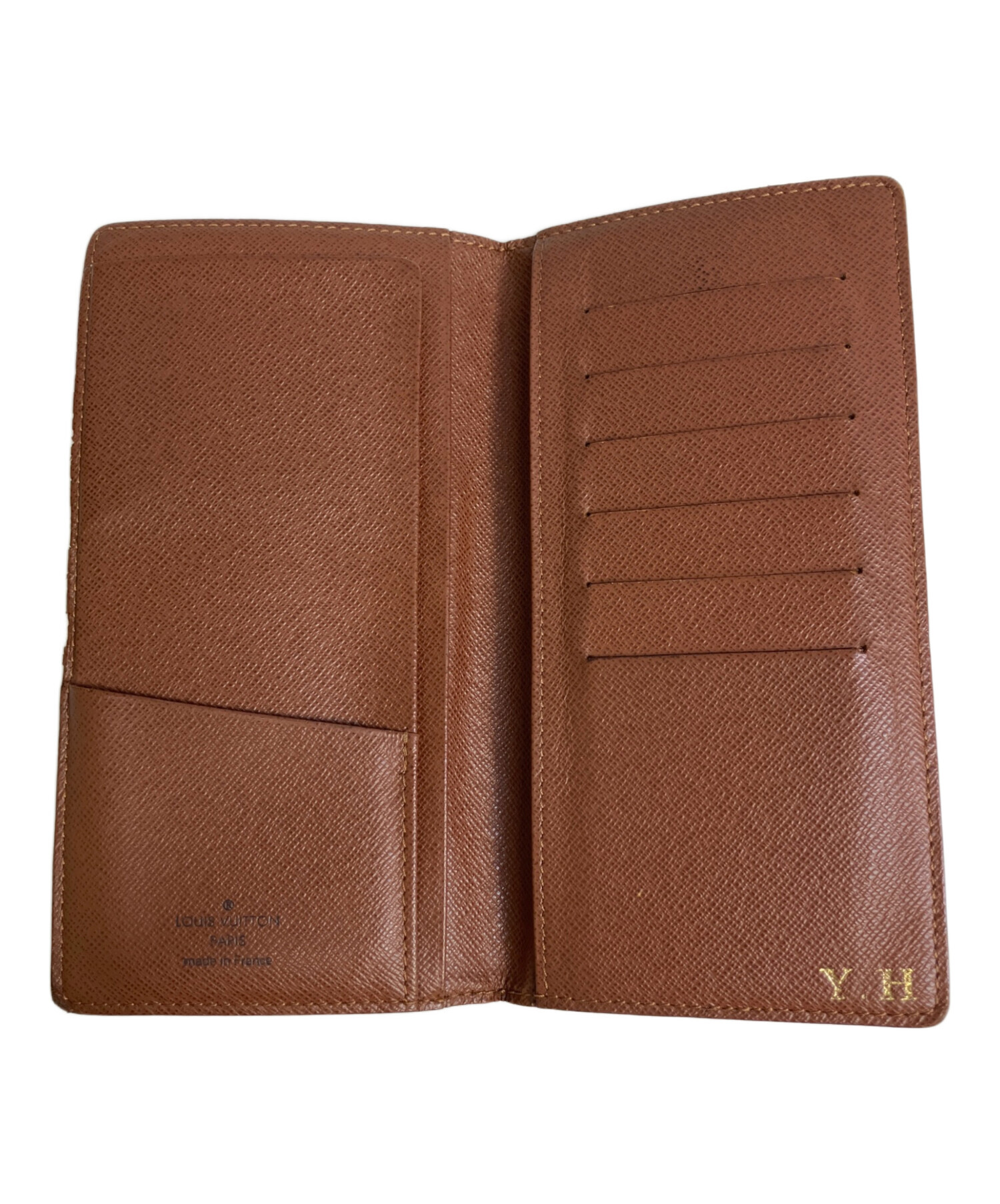 中古・古着通販】LOUIS VUITTON (ルイ ヴィトン) 長財布 ブラウン