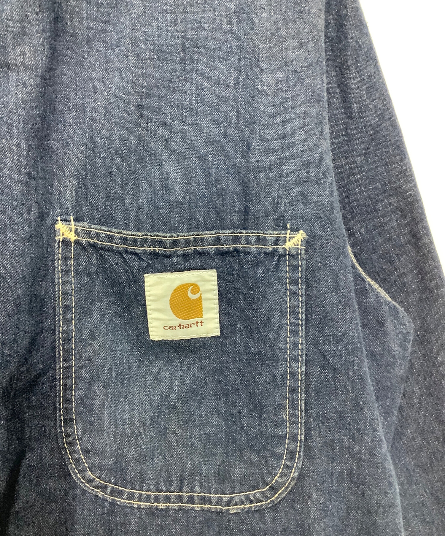 中古・古着通販】CarHartt (カーハート) カバーオール インディゴ