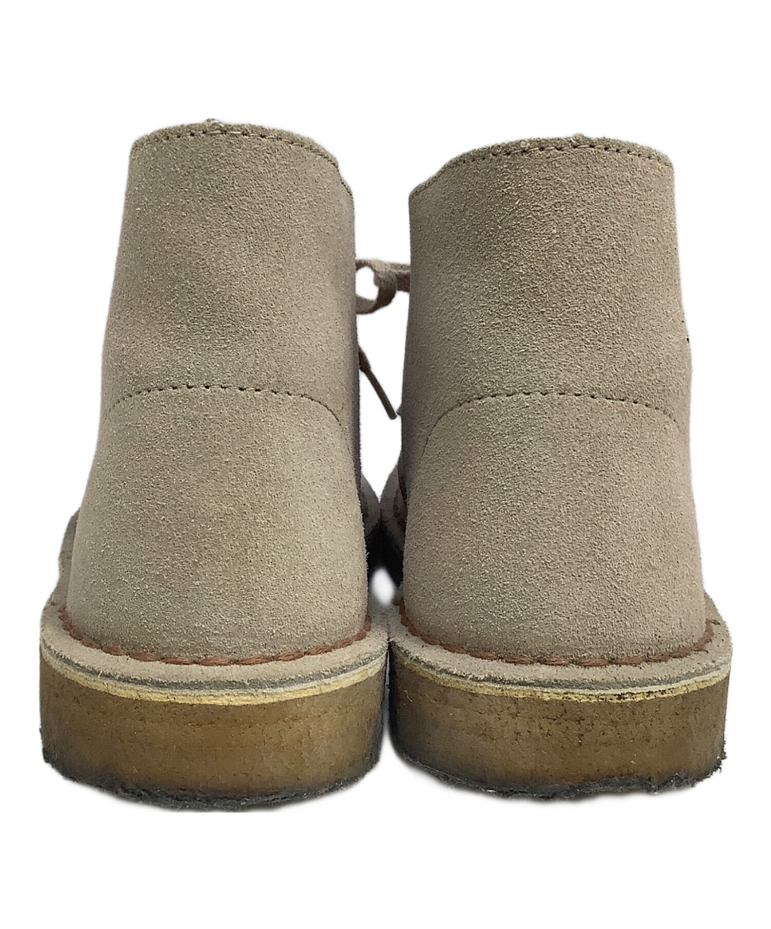 clarks クラークス ブーツ 8(26.5cm位) ベージュ系 【古着】【中古】 中古・古着通販】CLARKS (クラークス) ブーツ ベージュ サイズ:US6